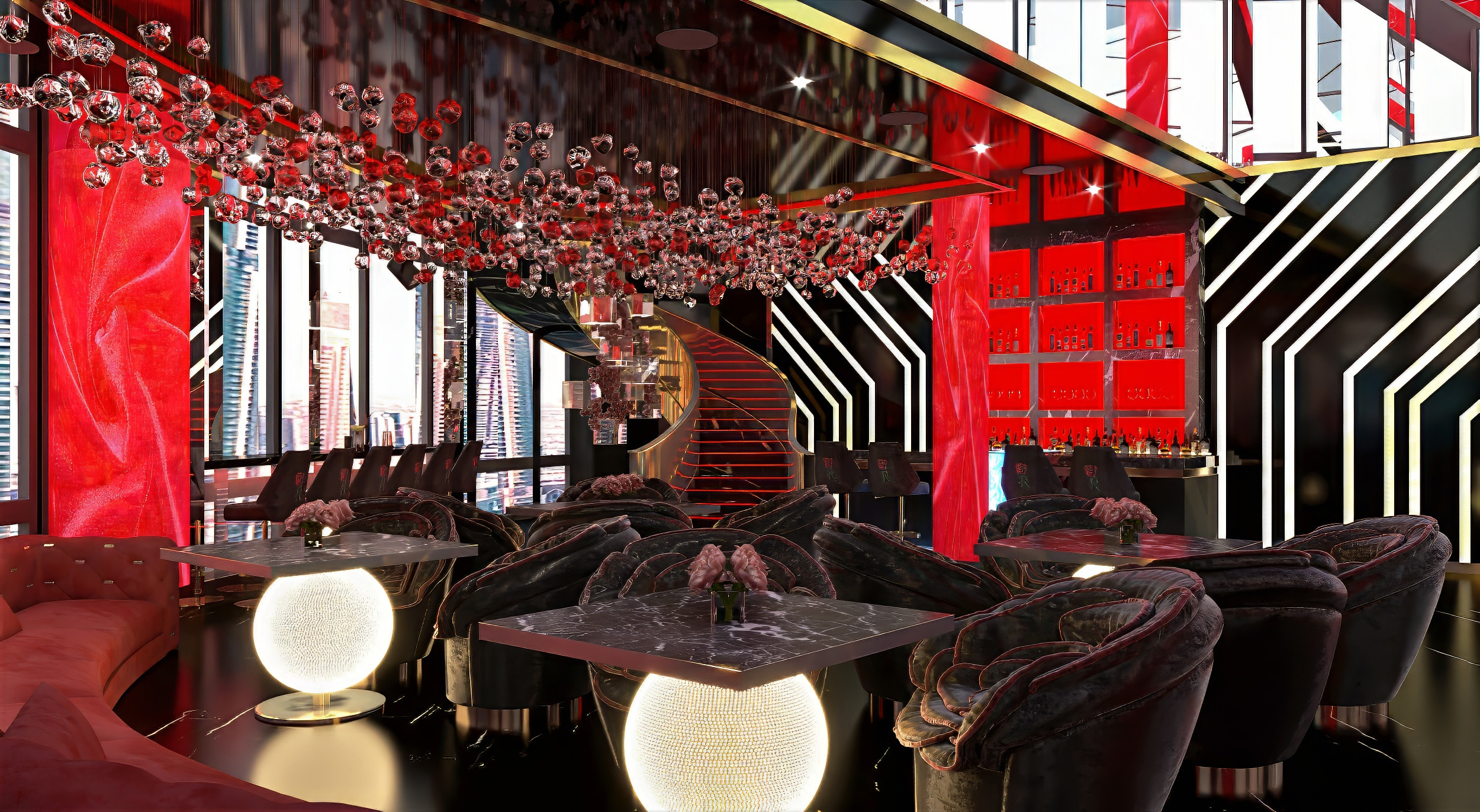 Spacious Coffee Shop for a Mall