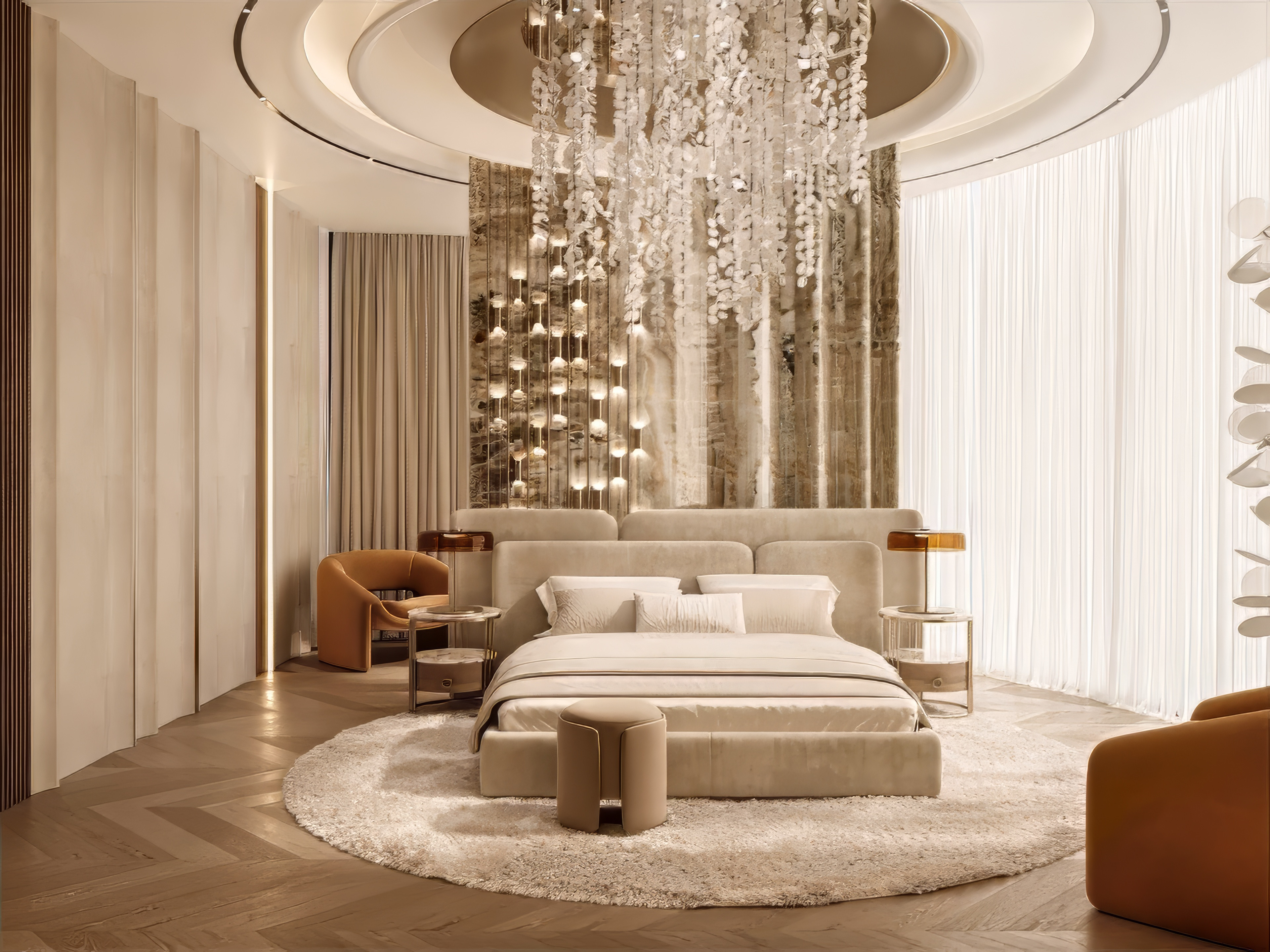 Luxury Bedroom Design in Dubai