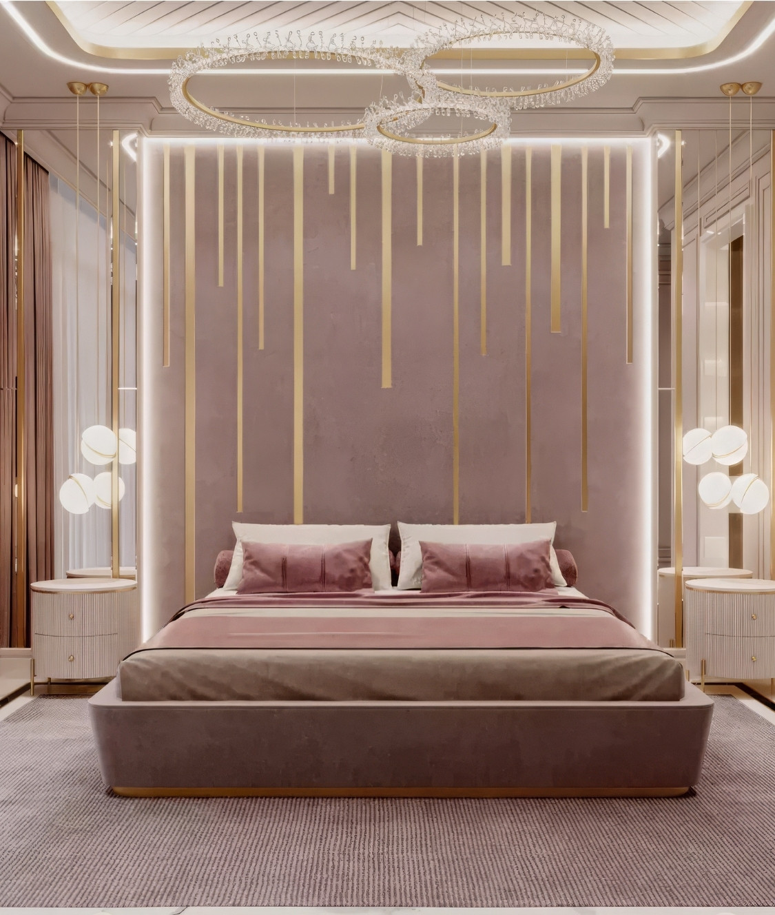 INTERIOR BEDROOM LUXURY AMBIANCE