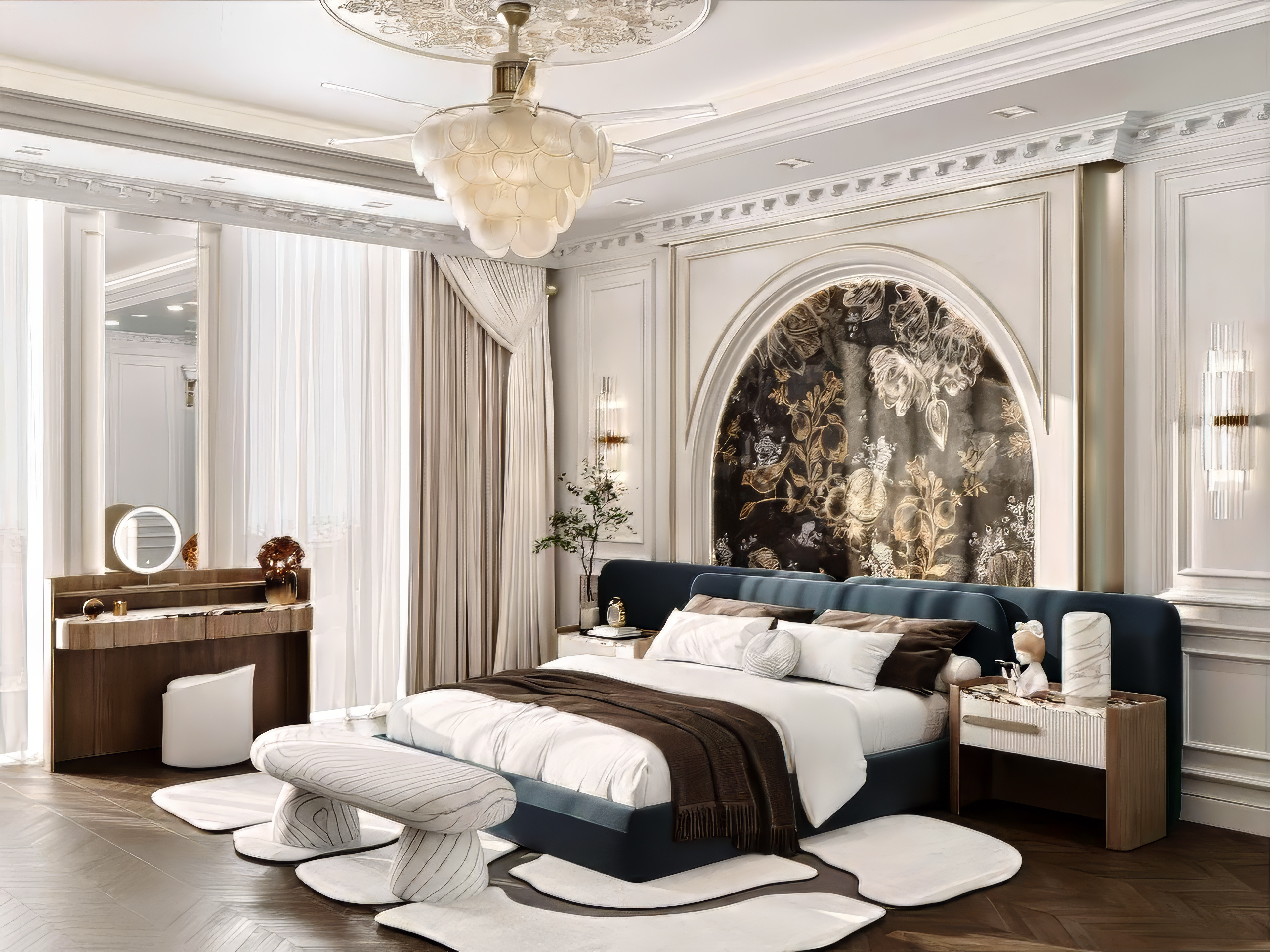 Comfortable and Soft Bedroom