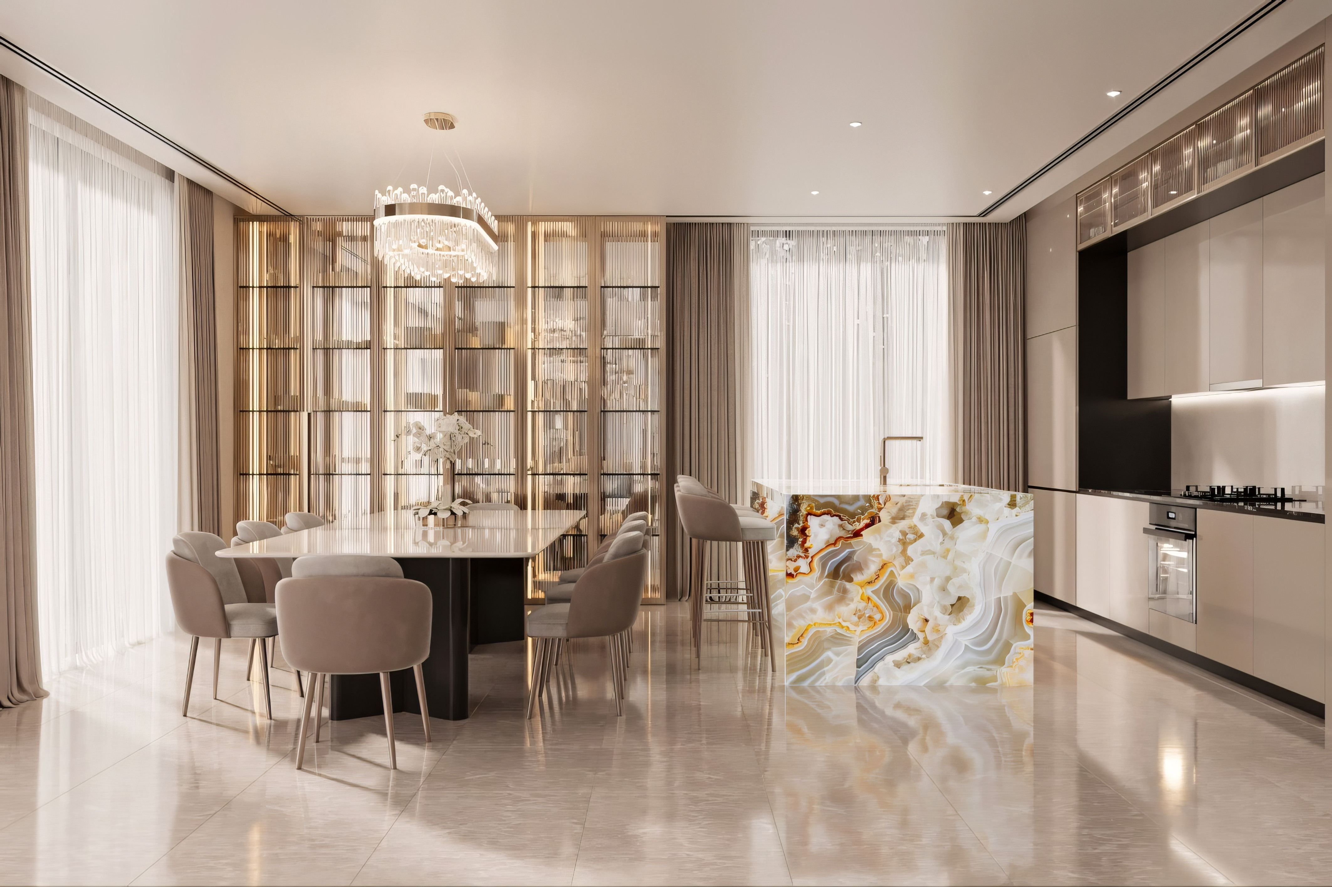 Comfortable Kitchen Design