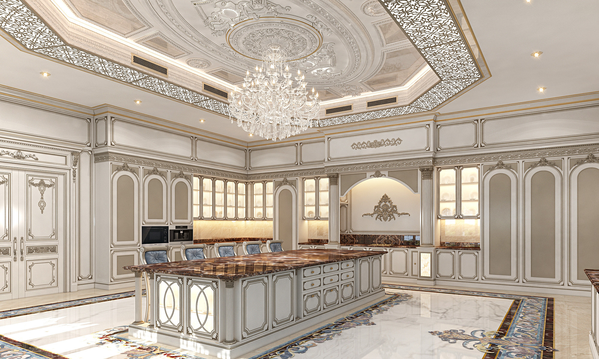 Classical Kitchen Design Idea