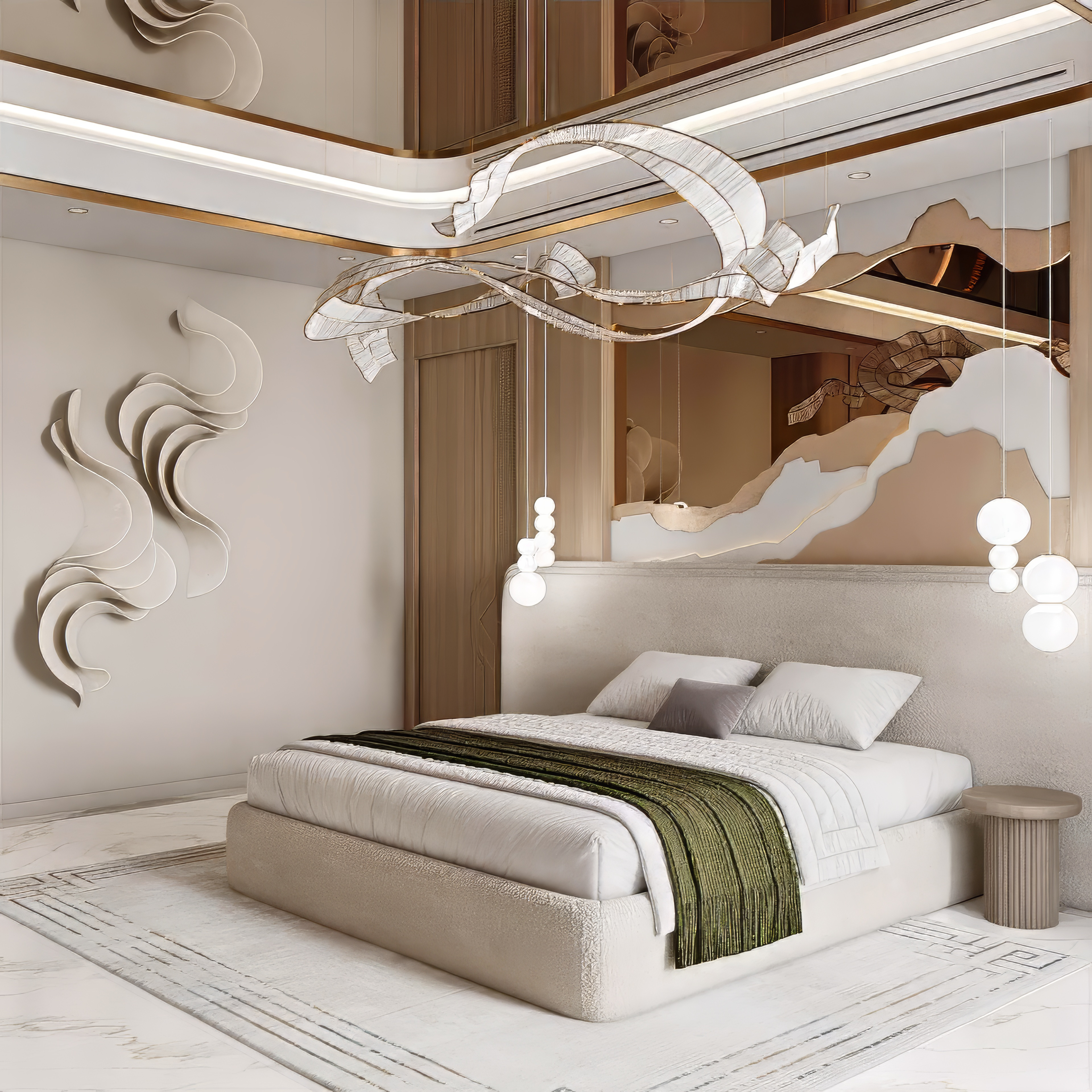 Miraculous bedroom interior