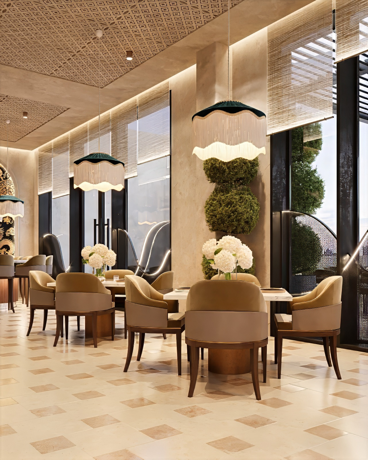 Restaurant interior design LA