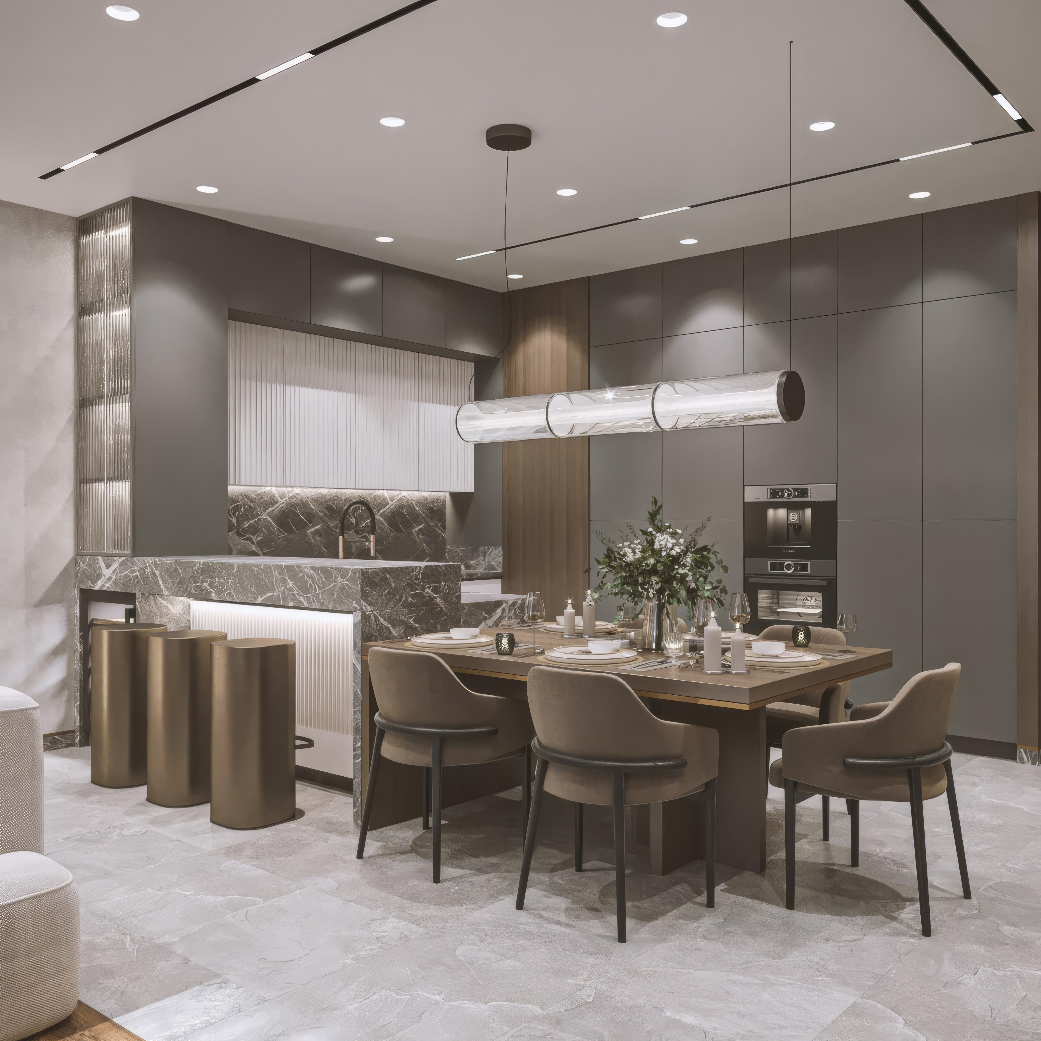 Unique Style for Dinning Room Interior