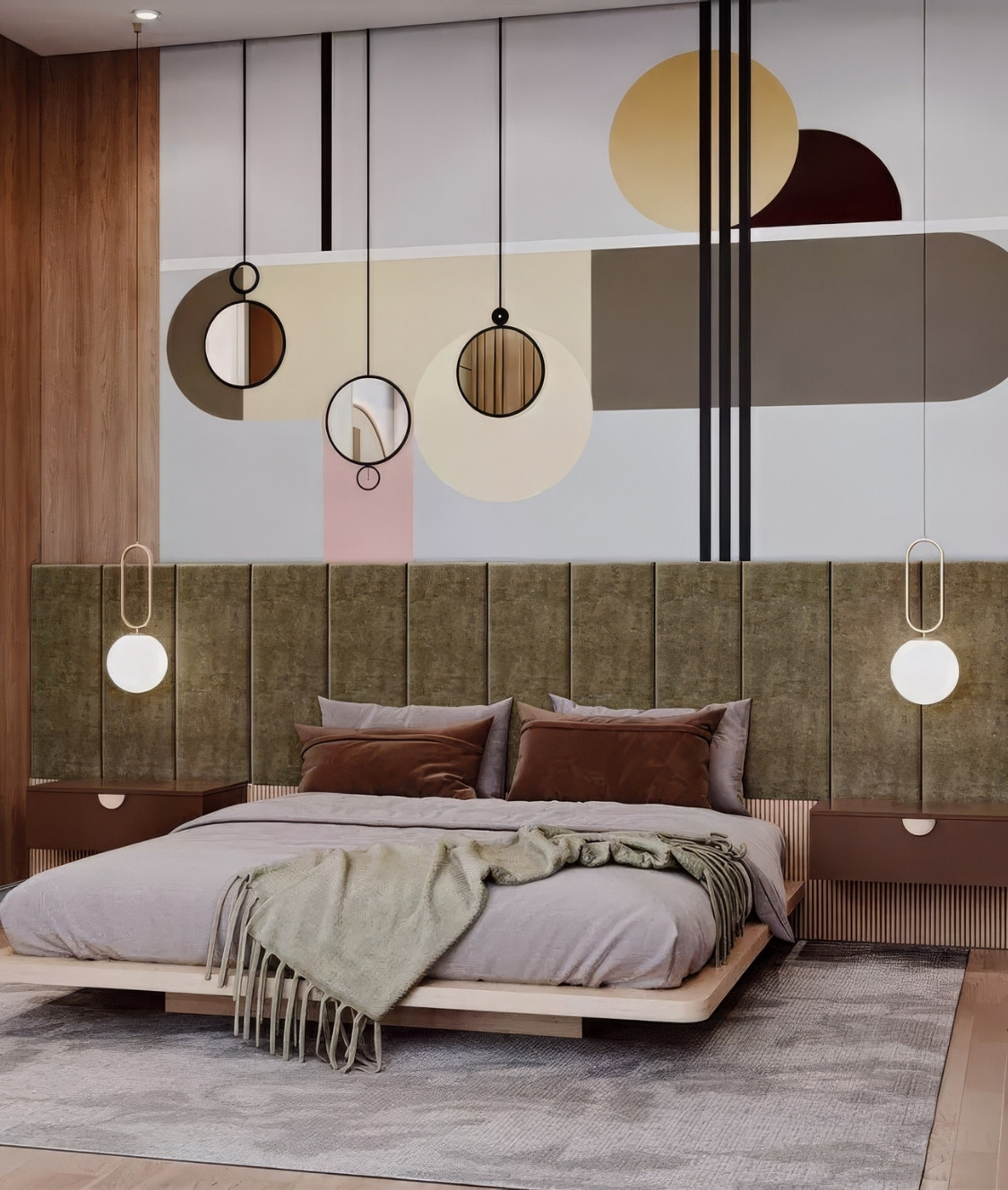 MODERN - ARTISTIC BEDROOM INTERIOR DESIGN