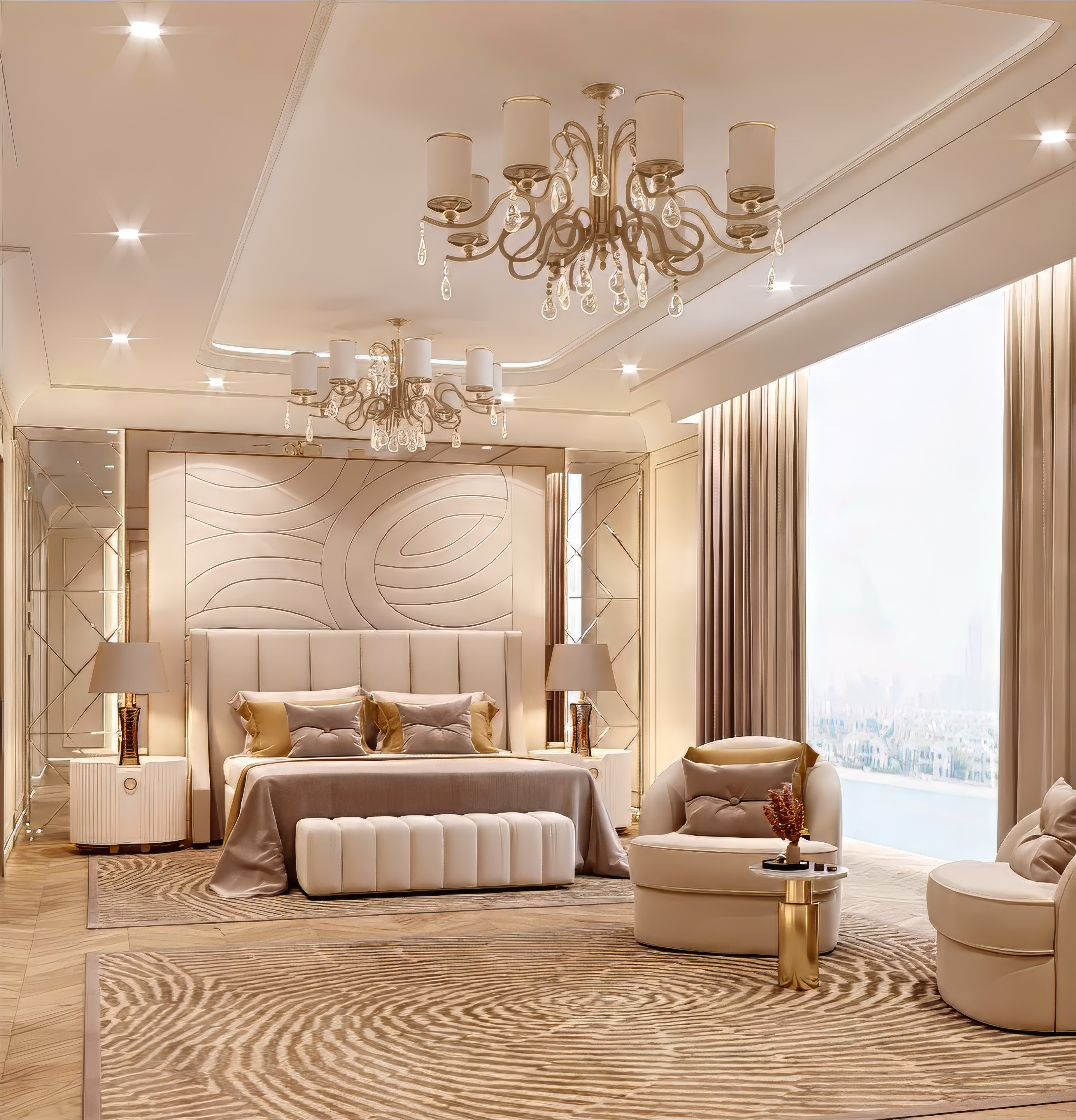 Interior design villa Doha