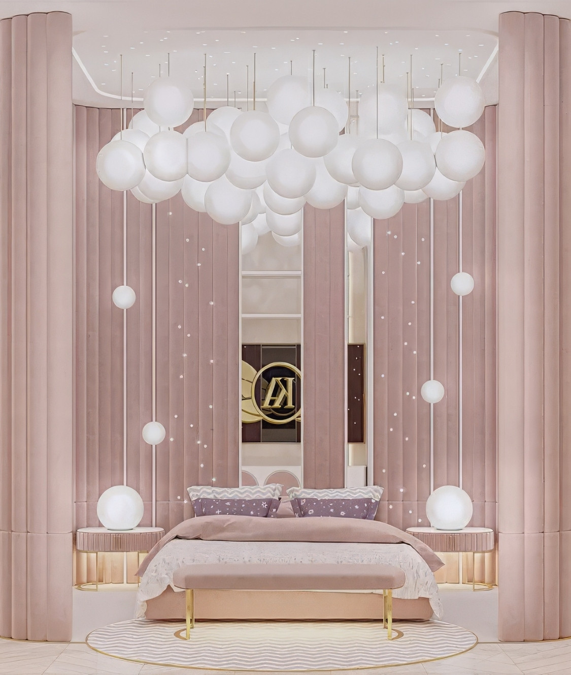 Pink Bedroom Design For A Girl