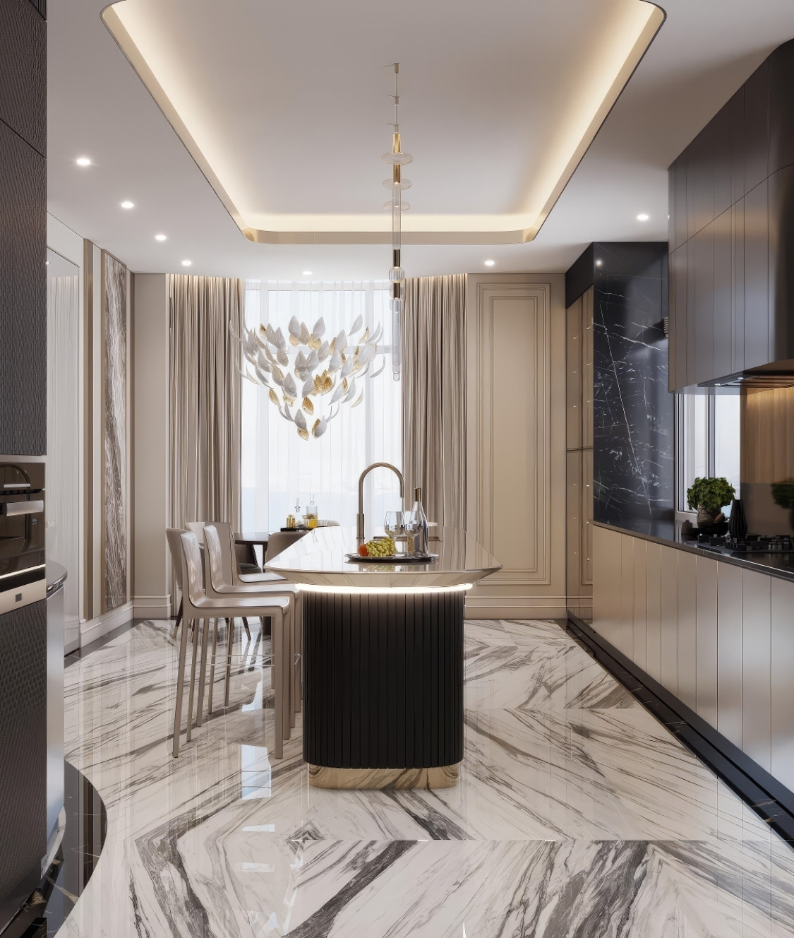 Design for Main Kitchen