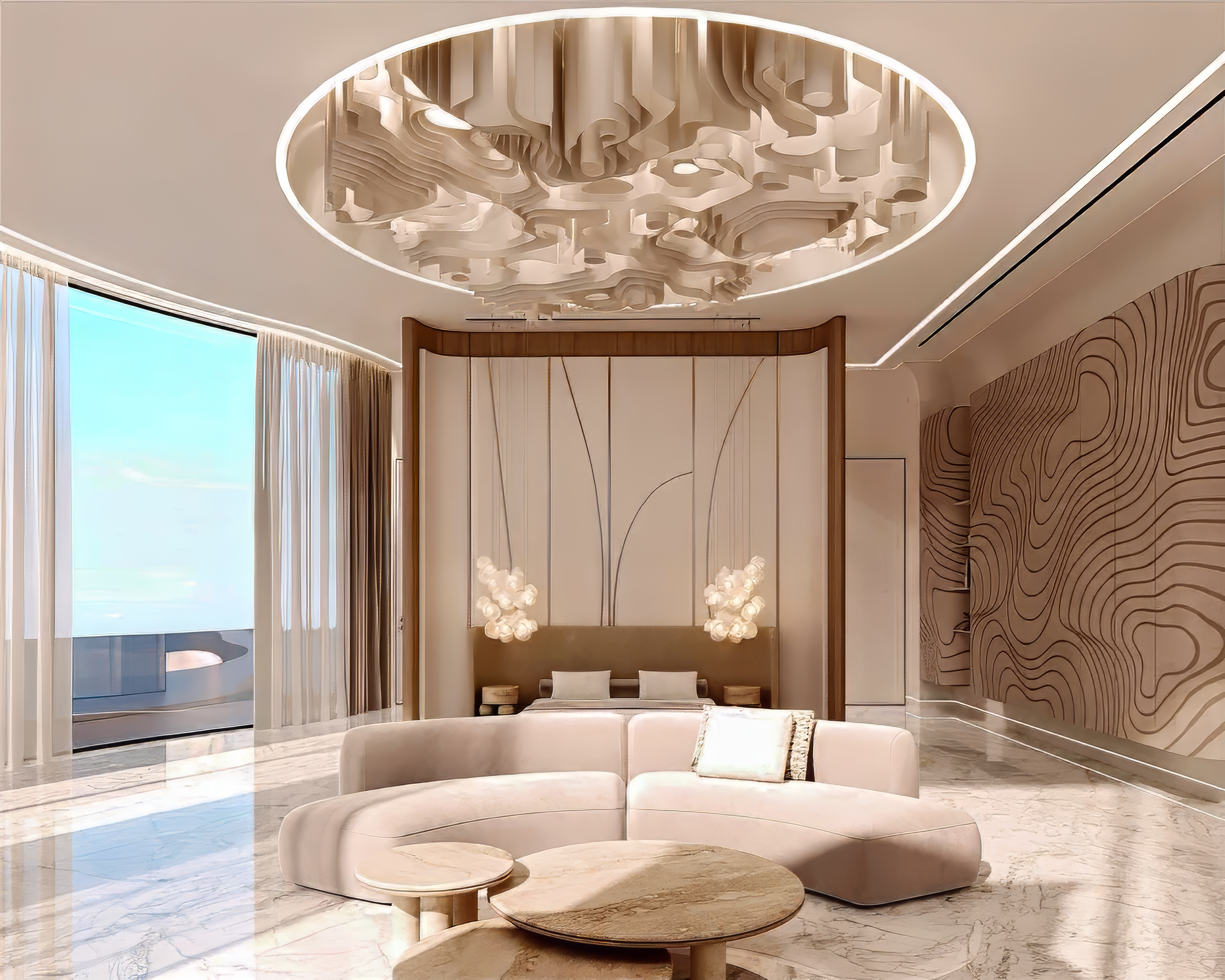 Master bedroom design in Ghana