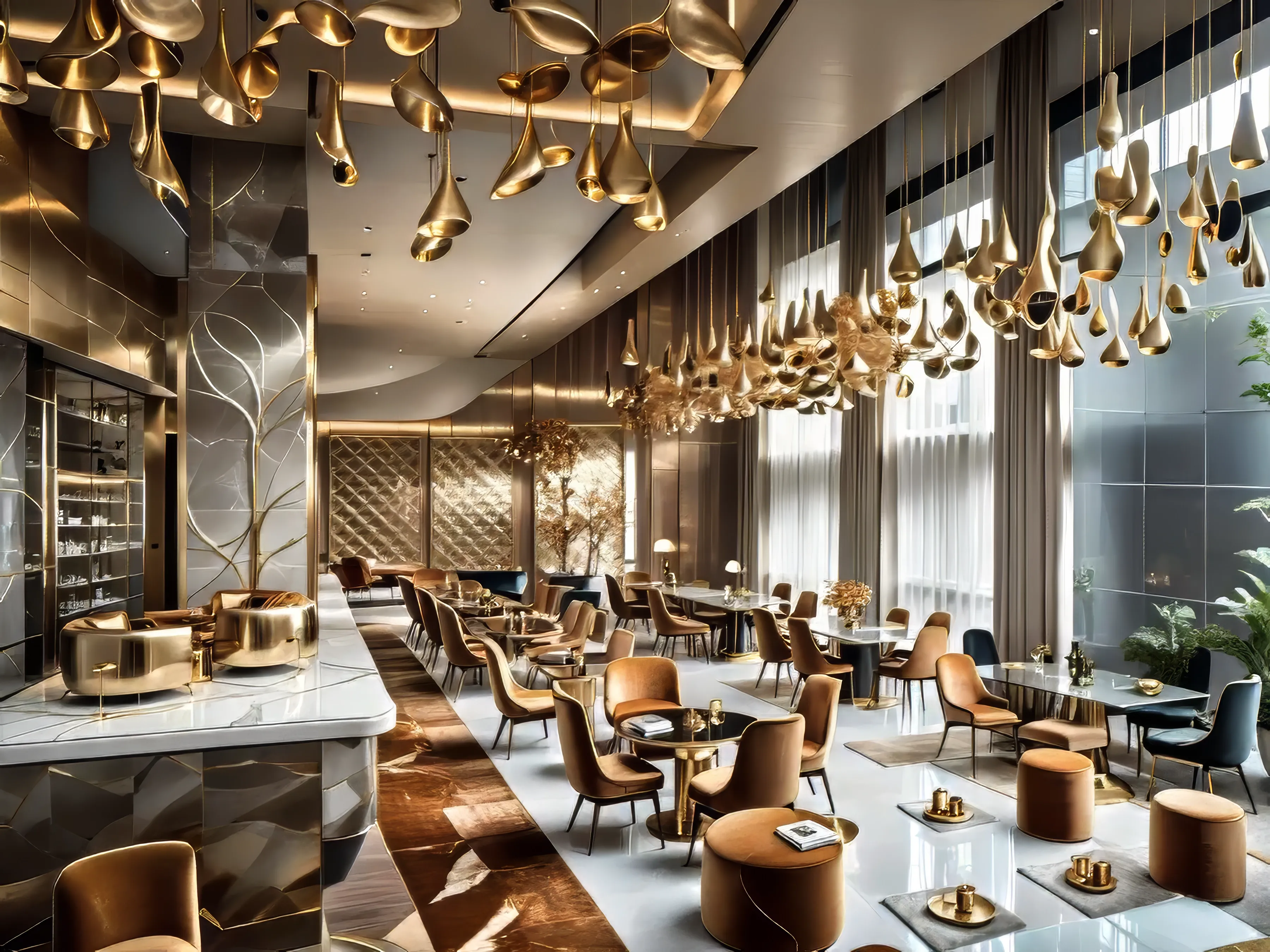 Arabic Traditional Design Restaurant