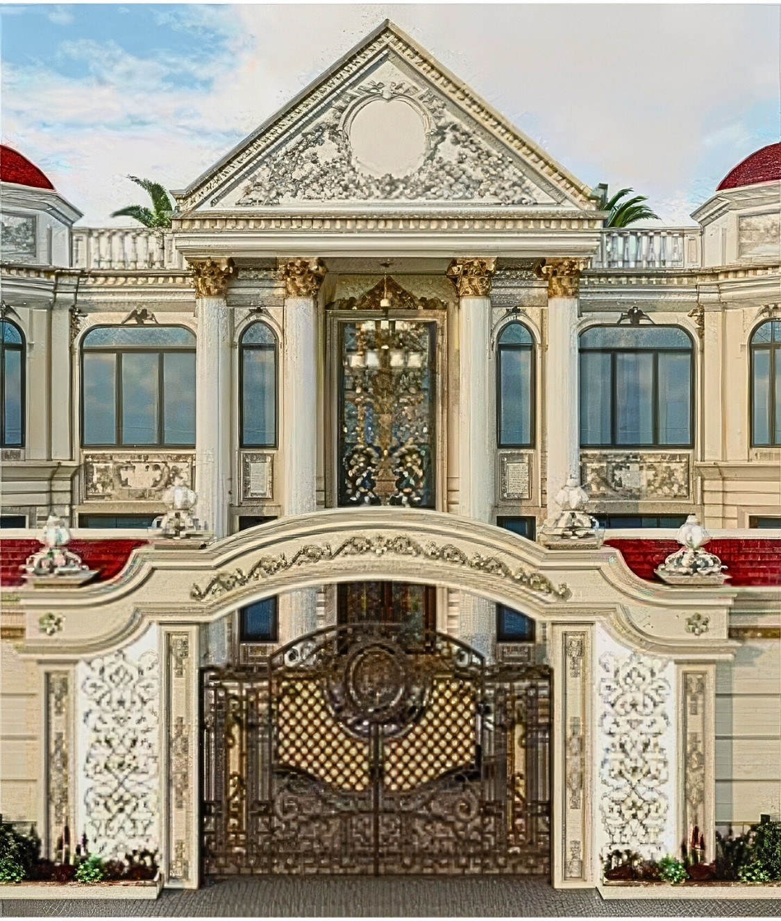 Elite villa exterior design