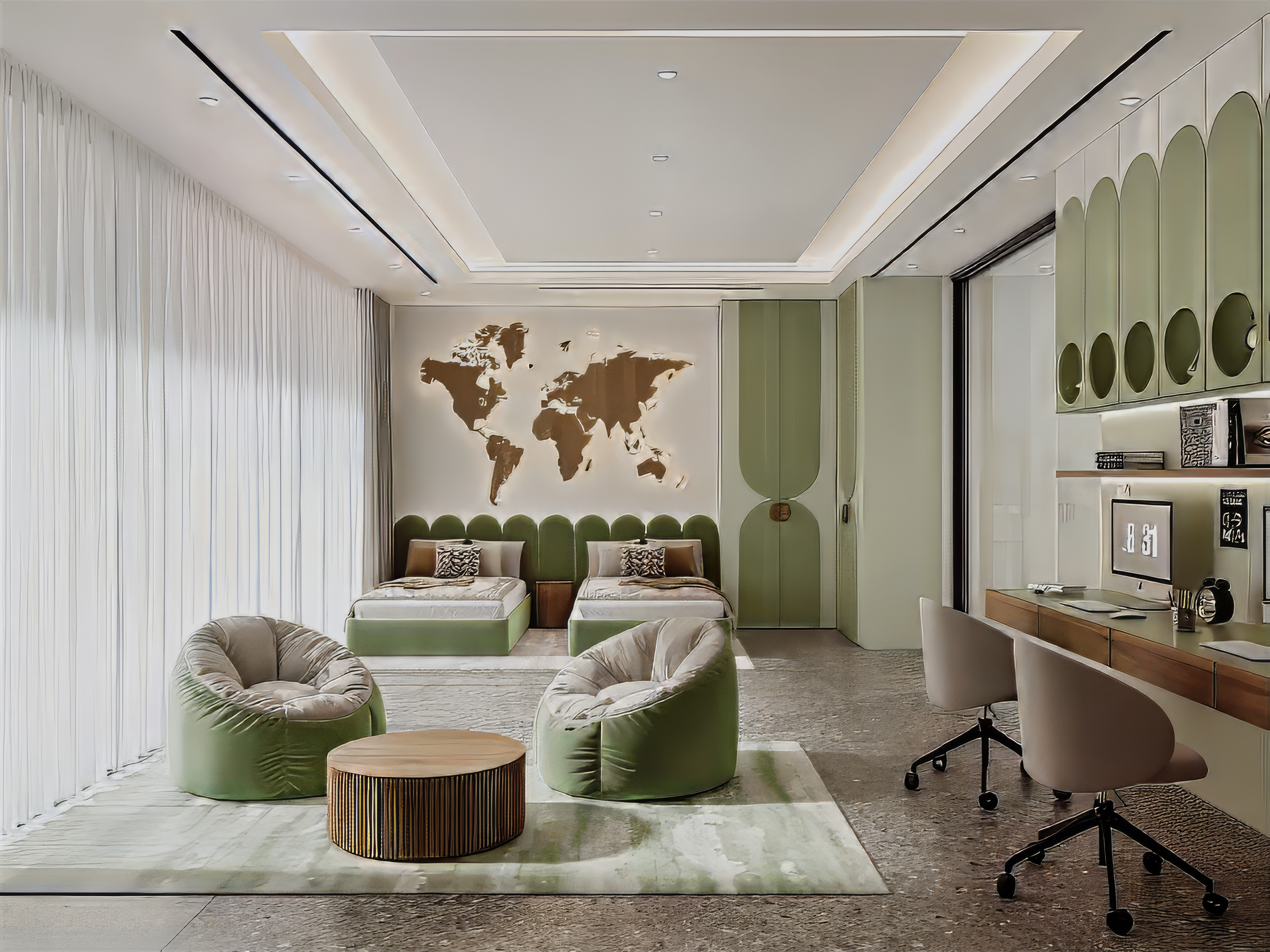 Stunning Study Room in Miami