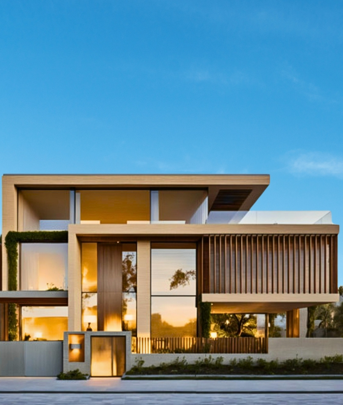 modern villa exterior design