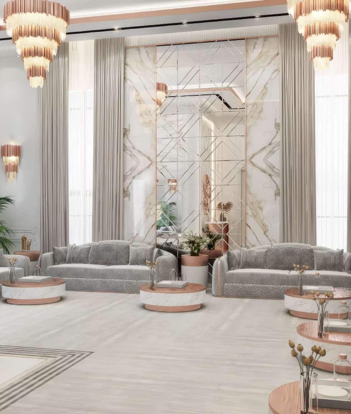 LUXURY – MODERN INTERIOR DESIGN FOR MAJLIS IN DUBAI