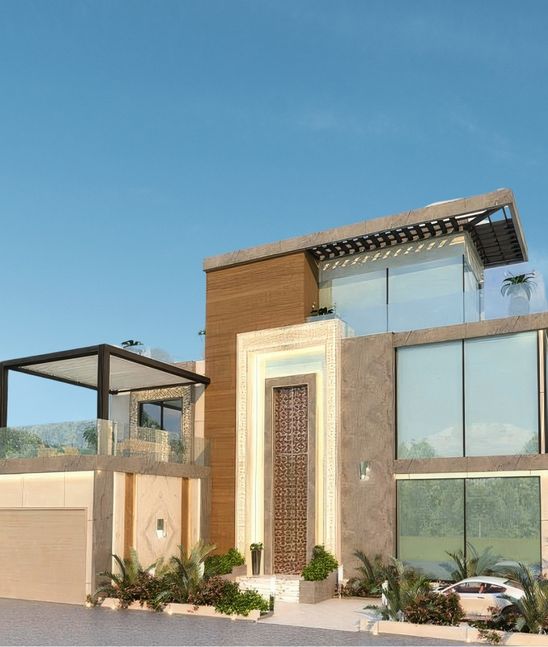 Contemporary Exterior in UAE