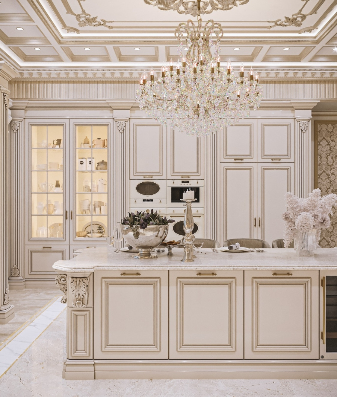 Bright Interior Kitchen