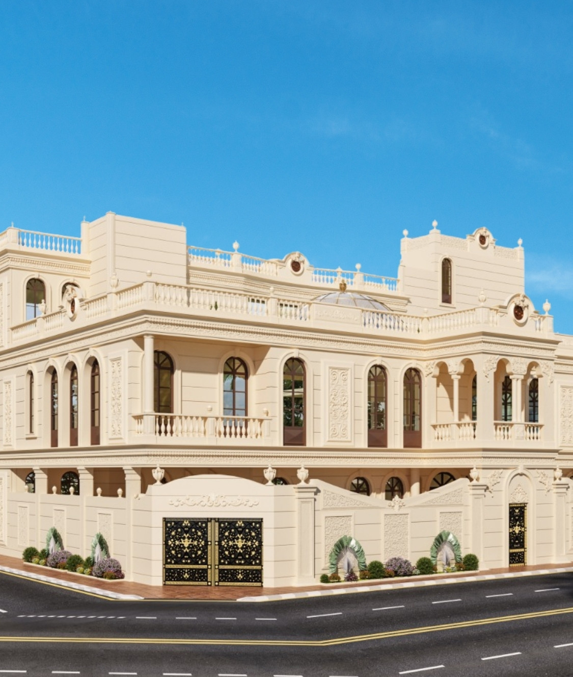 List of Interior design companies in Jeddah , exterior design Mosque