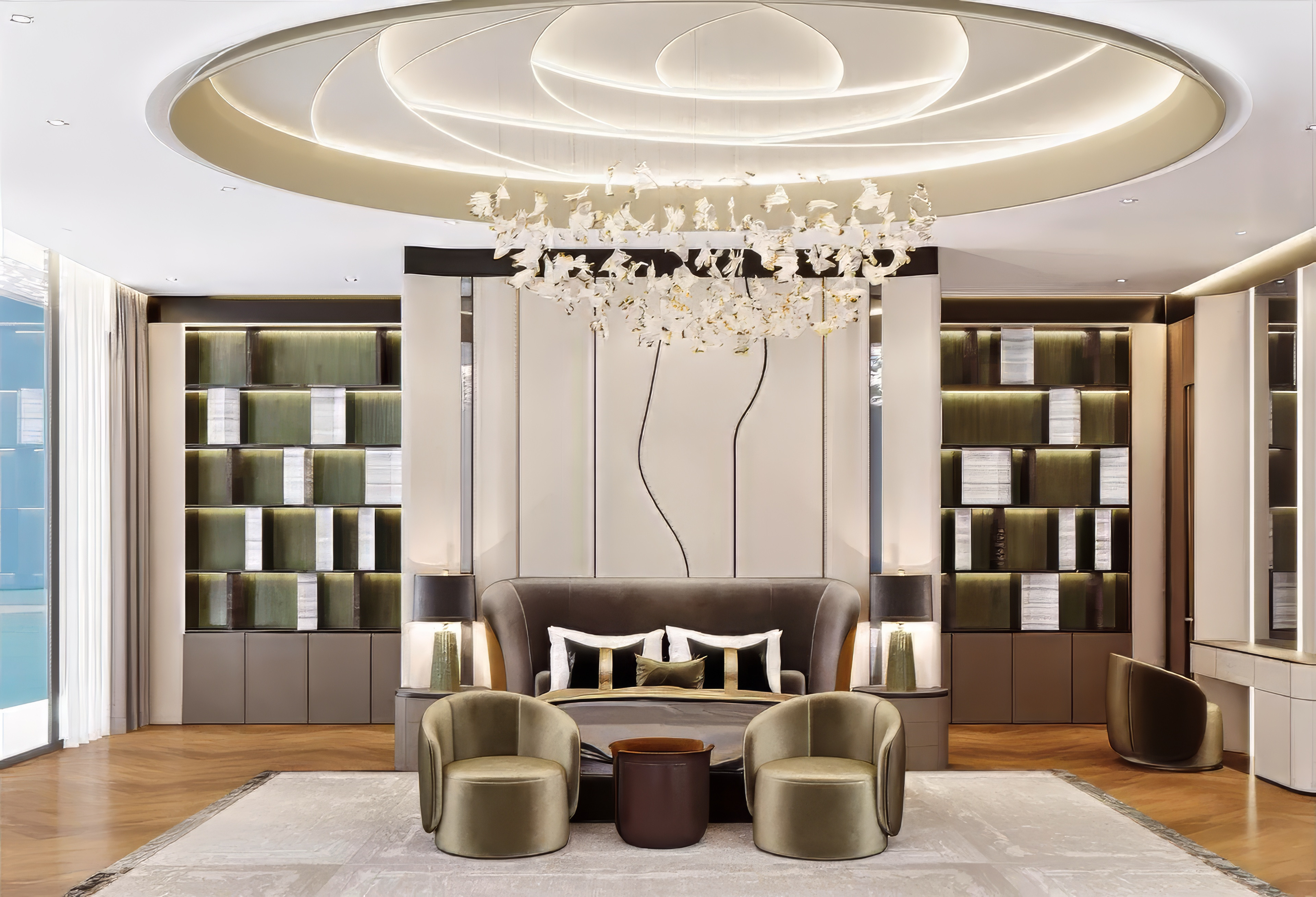 Luxurious and Functional Bedroom Spaces with Timeless Elegance