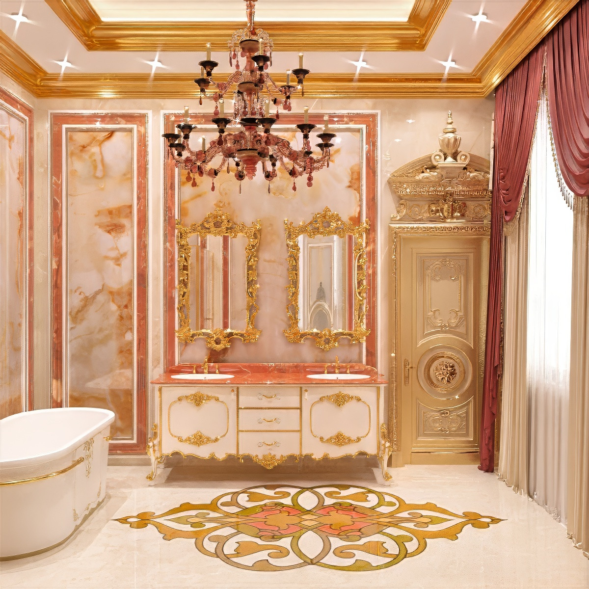 New look bathroom interior design