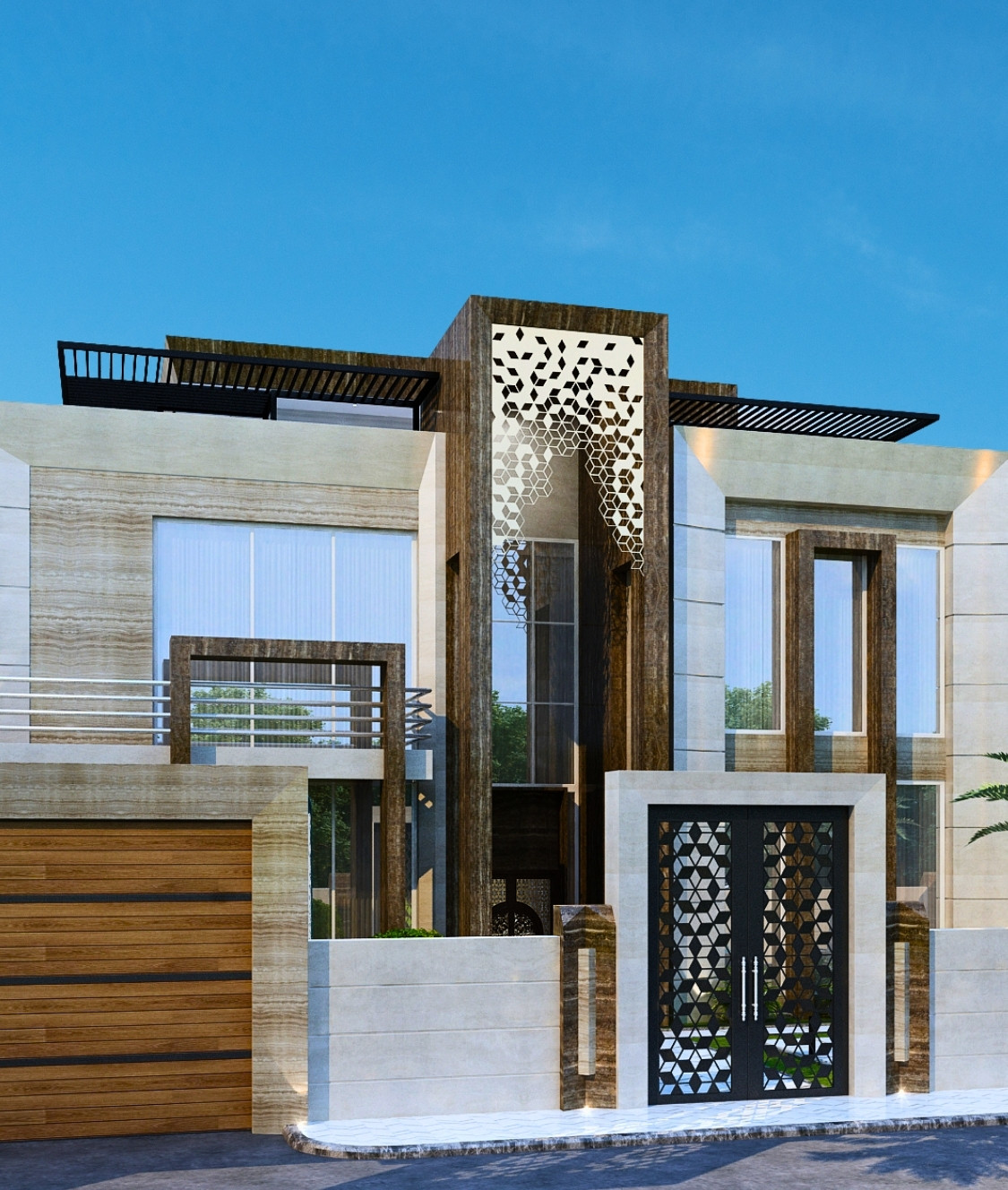 Stylish Exterior Design in Dubai