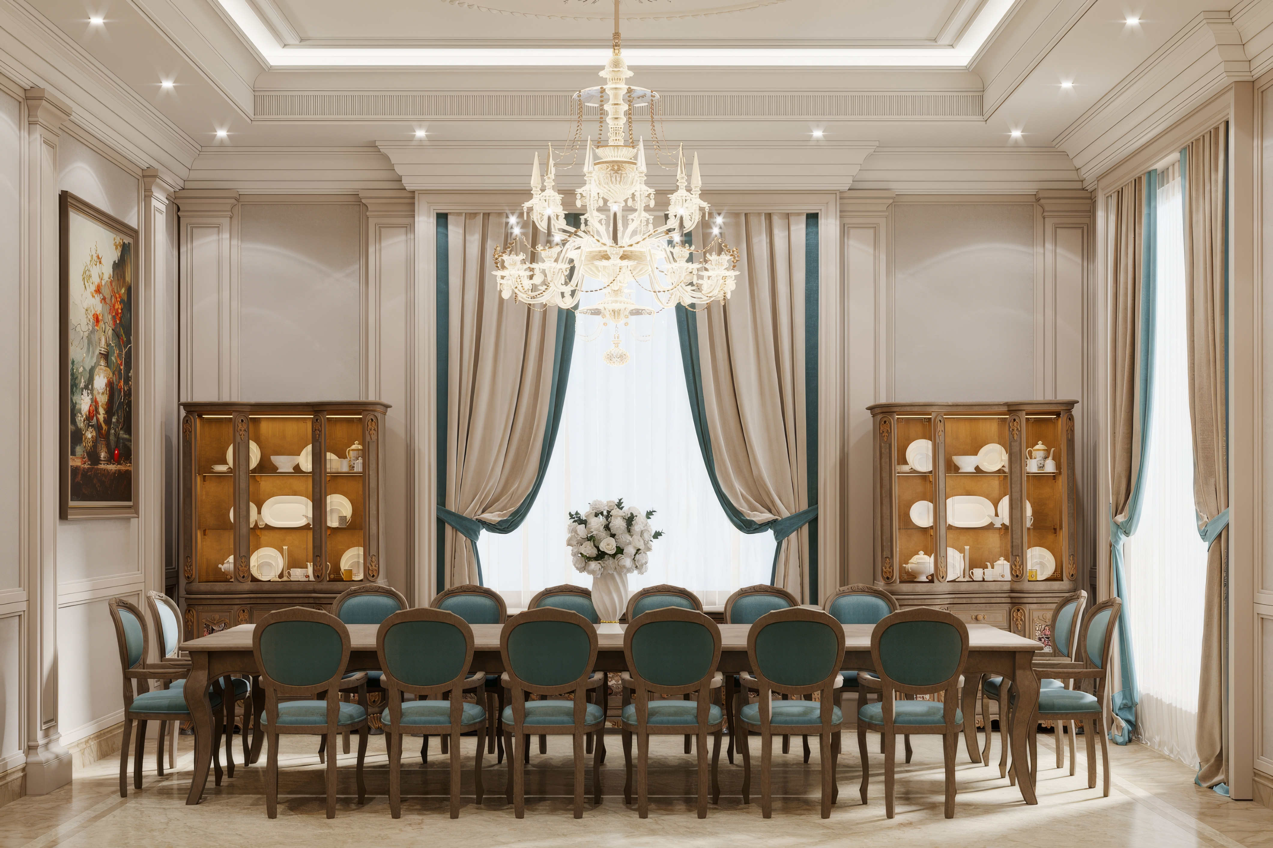 Elegant Dining Room Interior Design