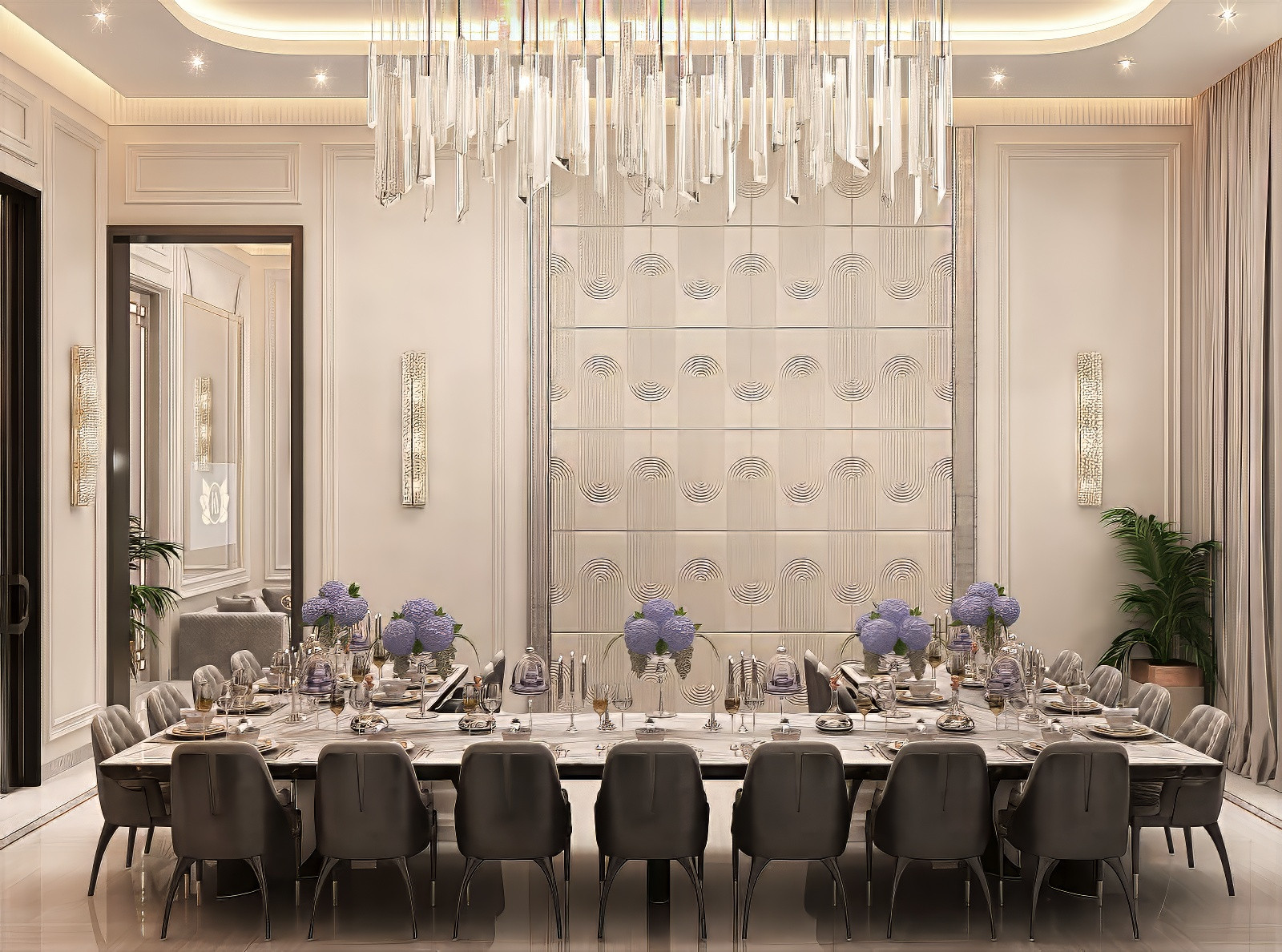 Luxury Dinning Room in Classic Style