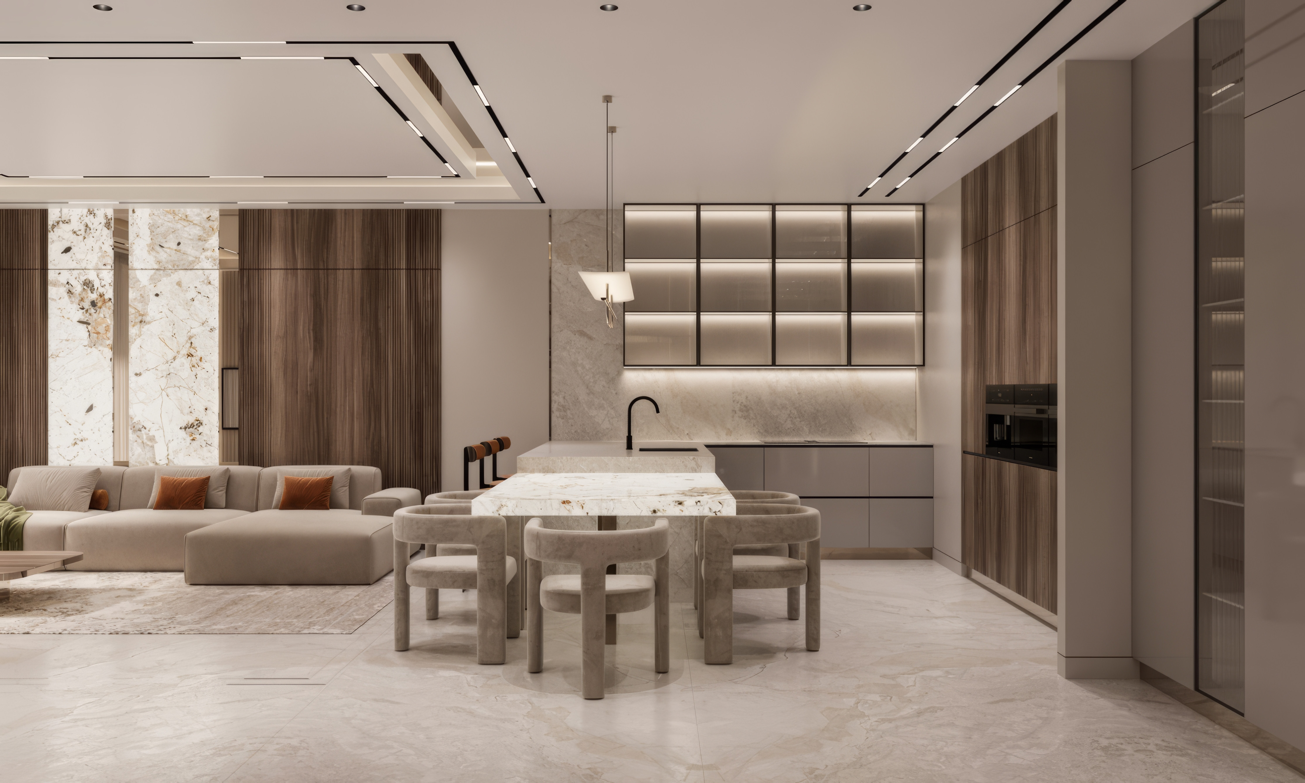 Kitchen in Classical Style UAE