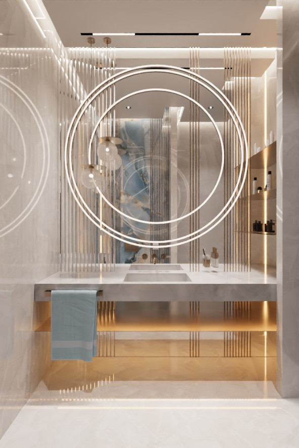 Bathroom Interior Design Art Nouveau