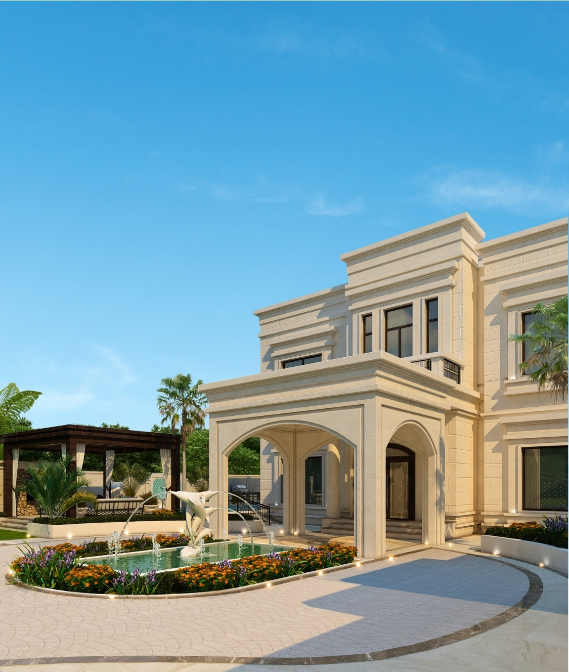 Classy Huge Exterior Design