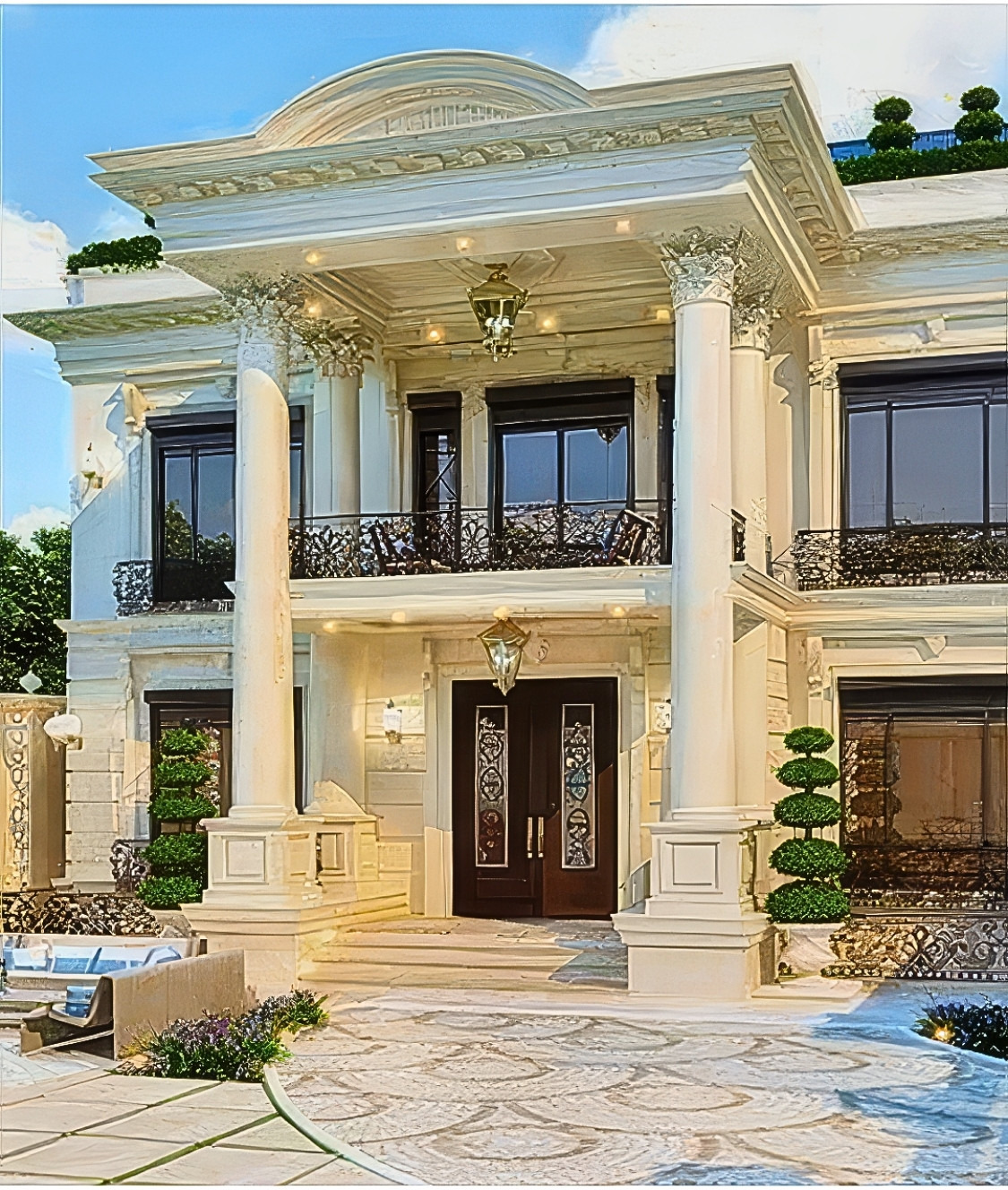 Modern luxury exterior design expression