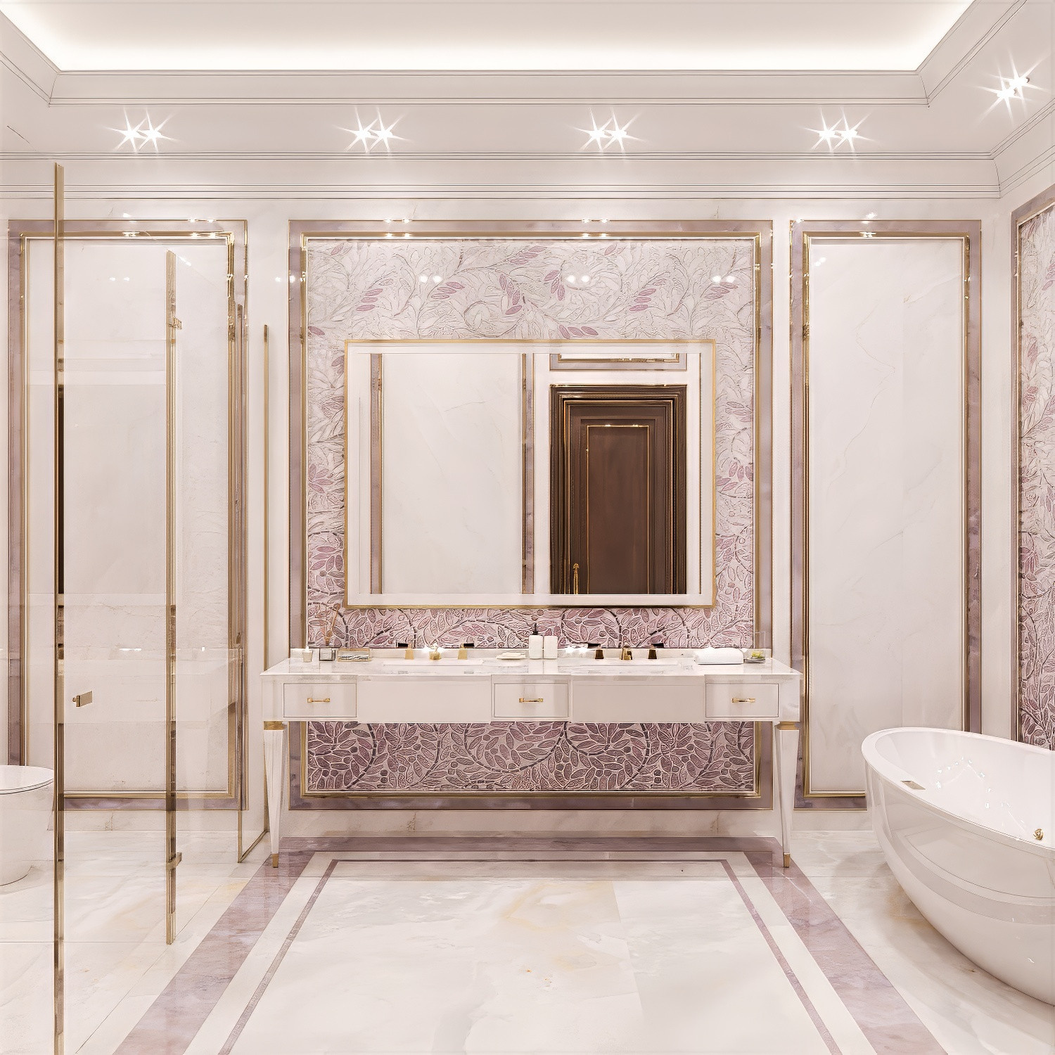 MAGNIFICENT CLASSIC BATHROOM OF YOUR DREAMS