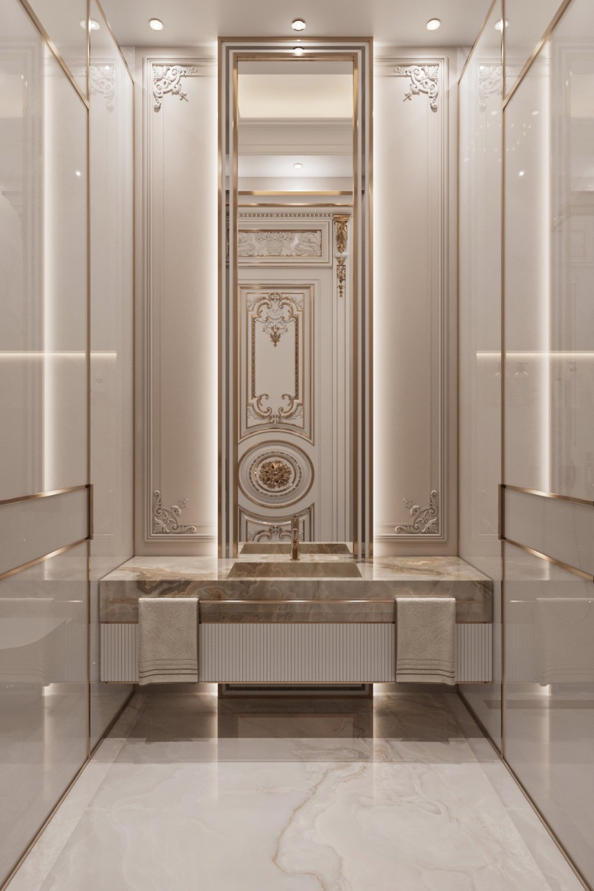 SPACIOUS BATHROOM DESIGN