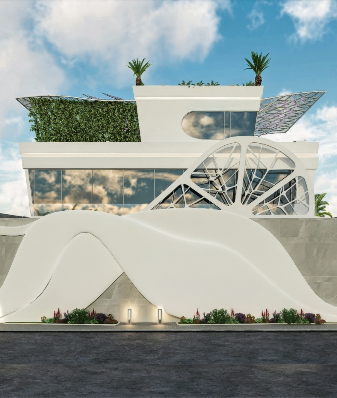 Modern Exterior Design in UAE