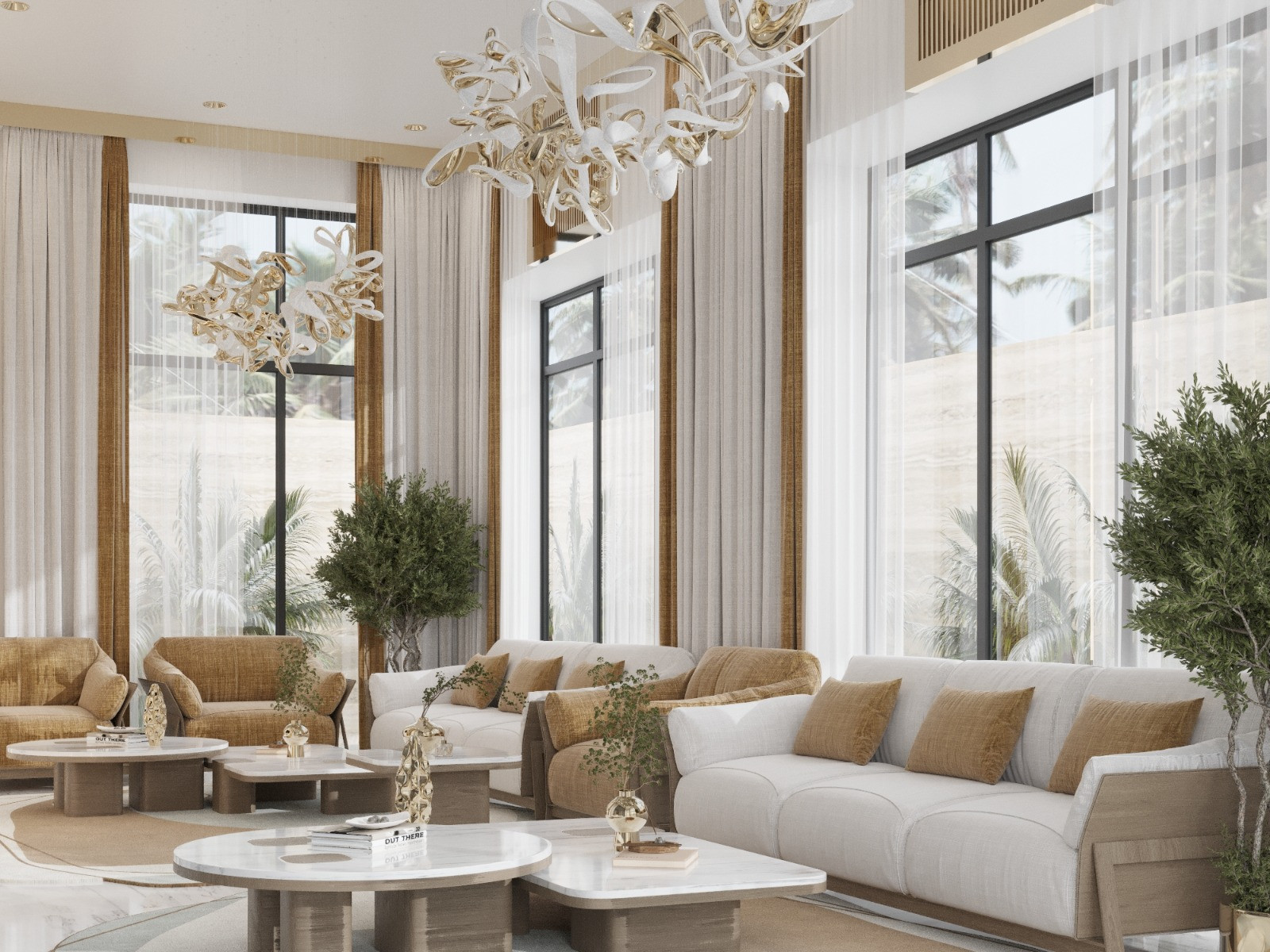 Luxury decoration for Majlis