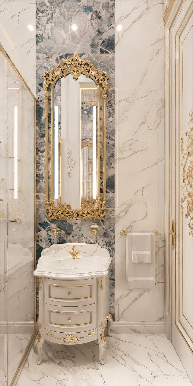 Fresh bathroom interior decor ideas