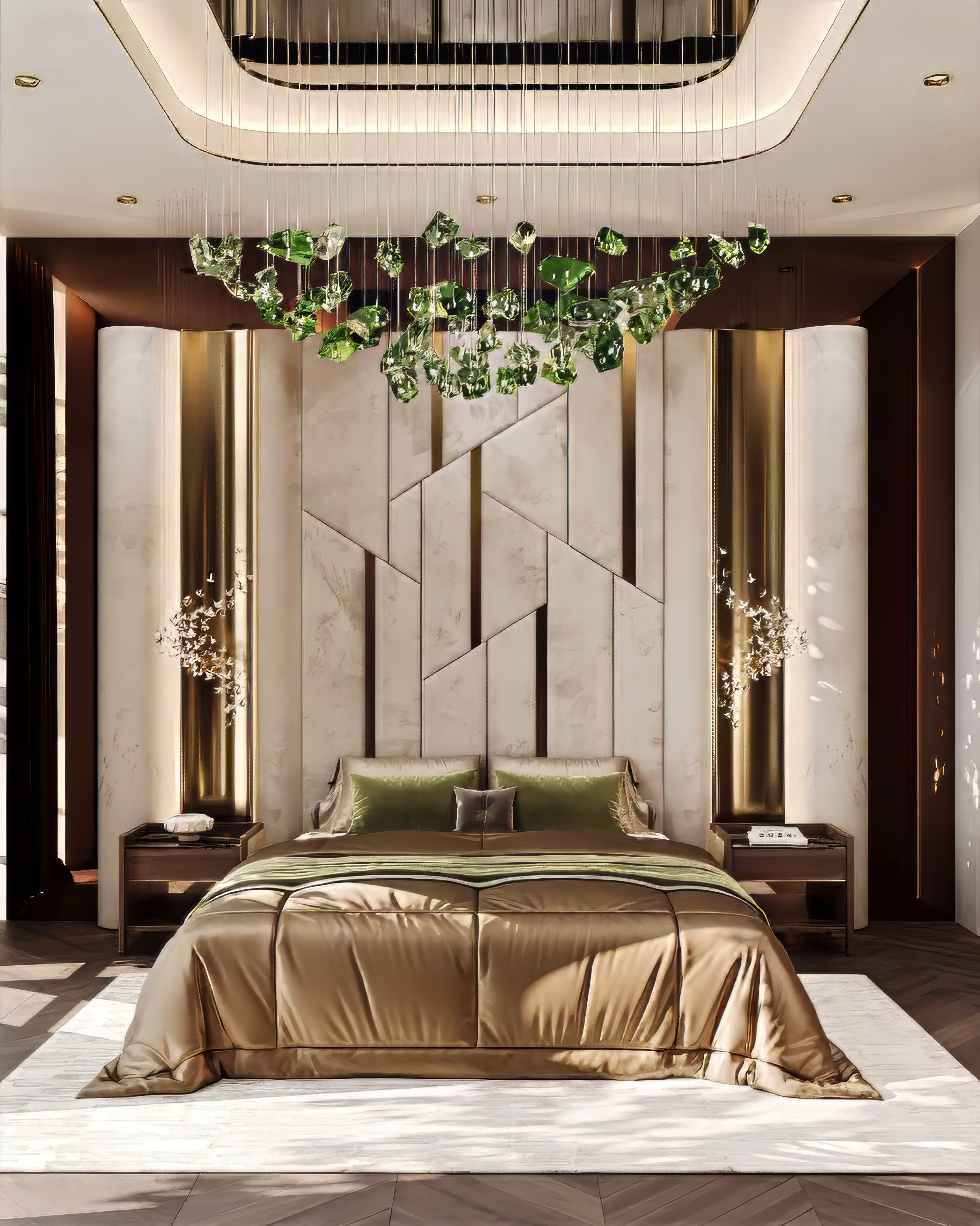 luxury Royal Master bedroom design