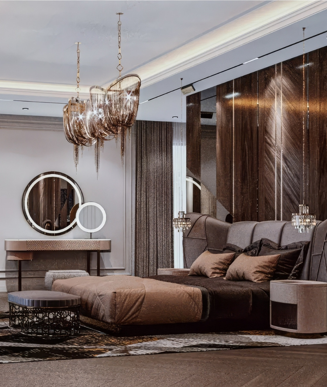 How to Use the Color Brown in Bedroom?