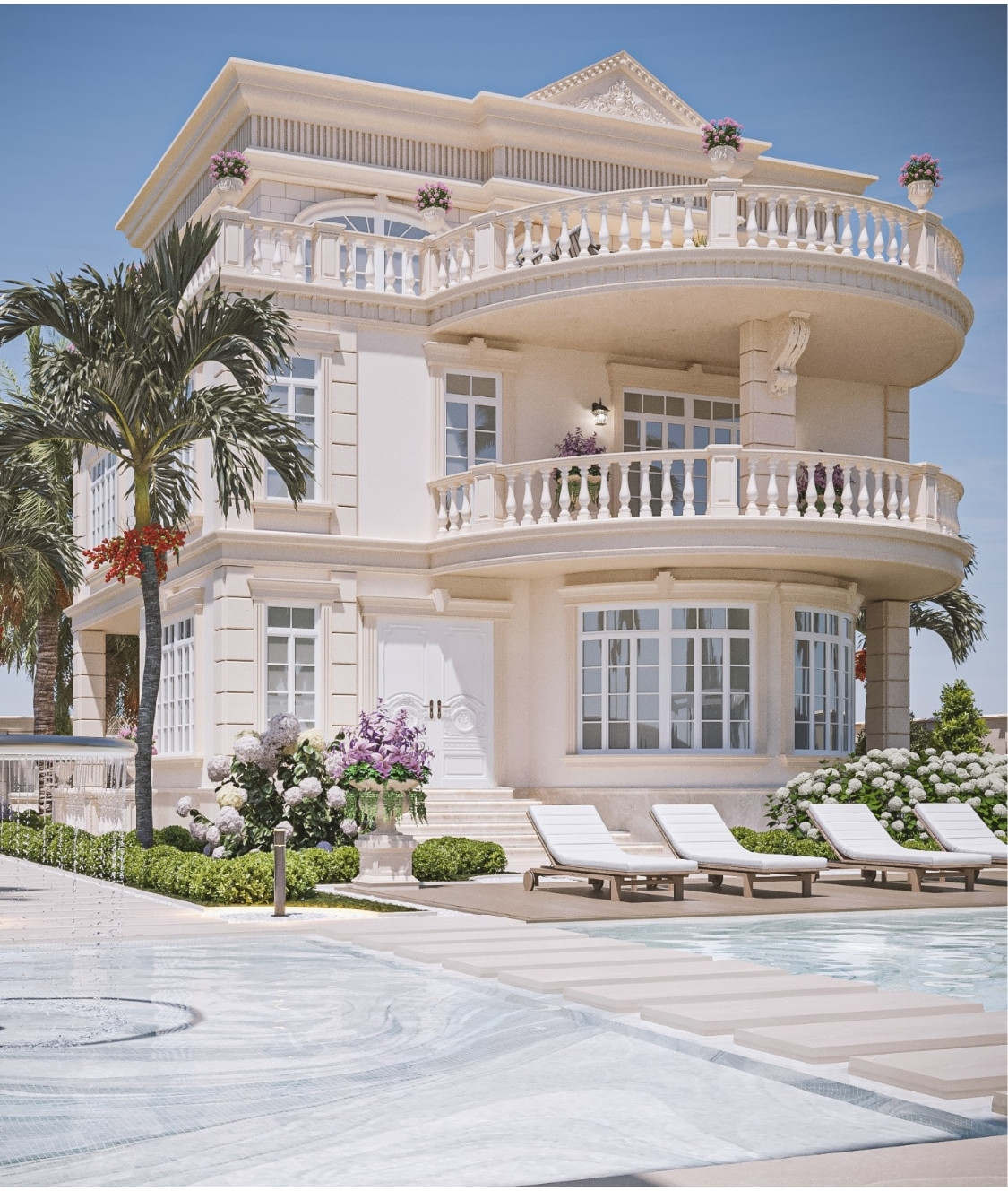 Exterior design in UAE