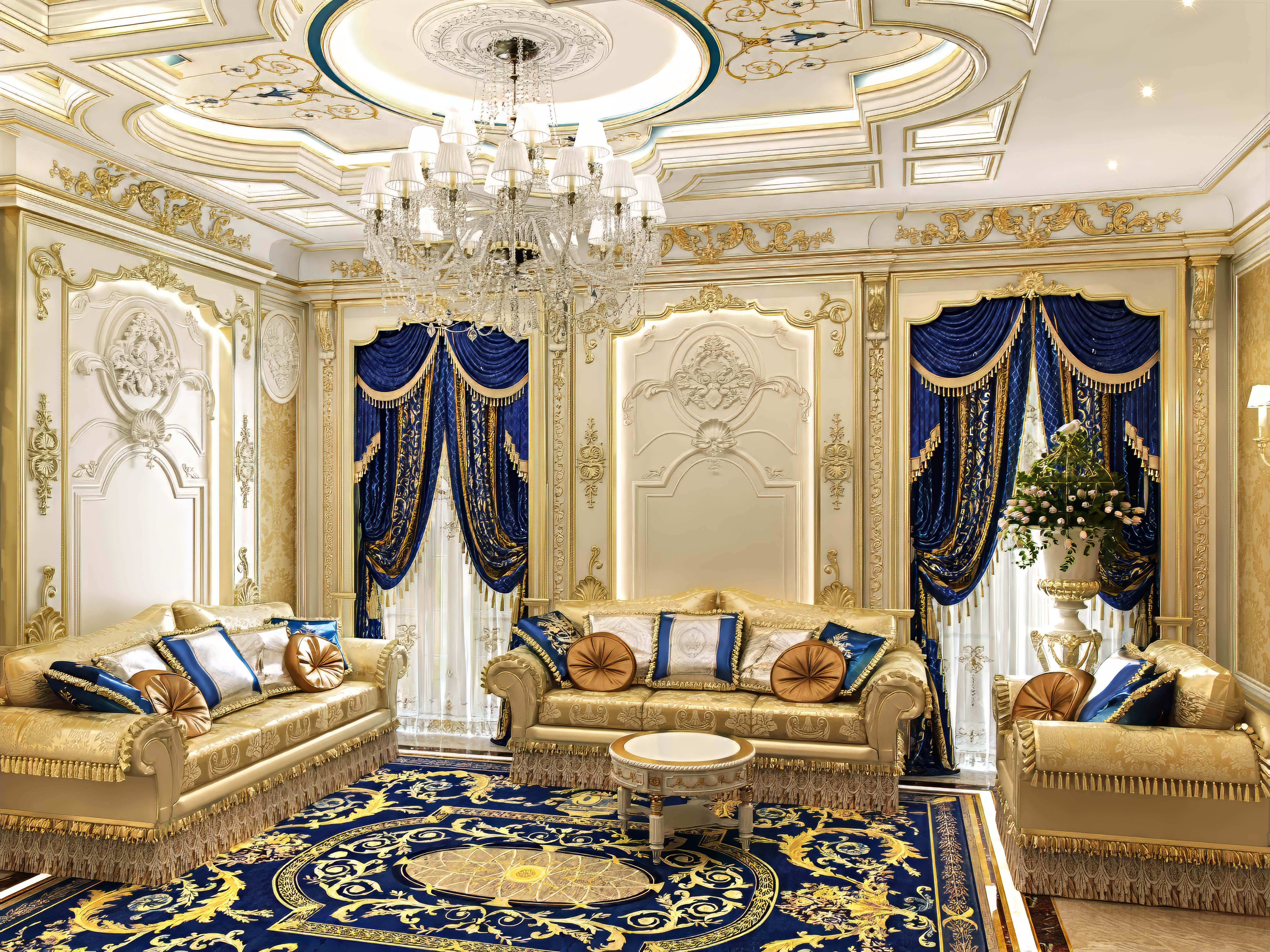 Most Elegant Family Sitting Room