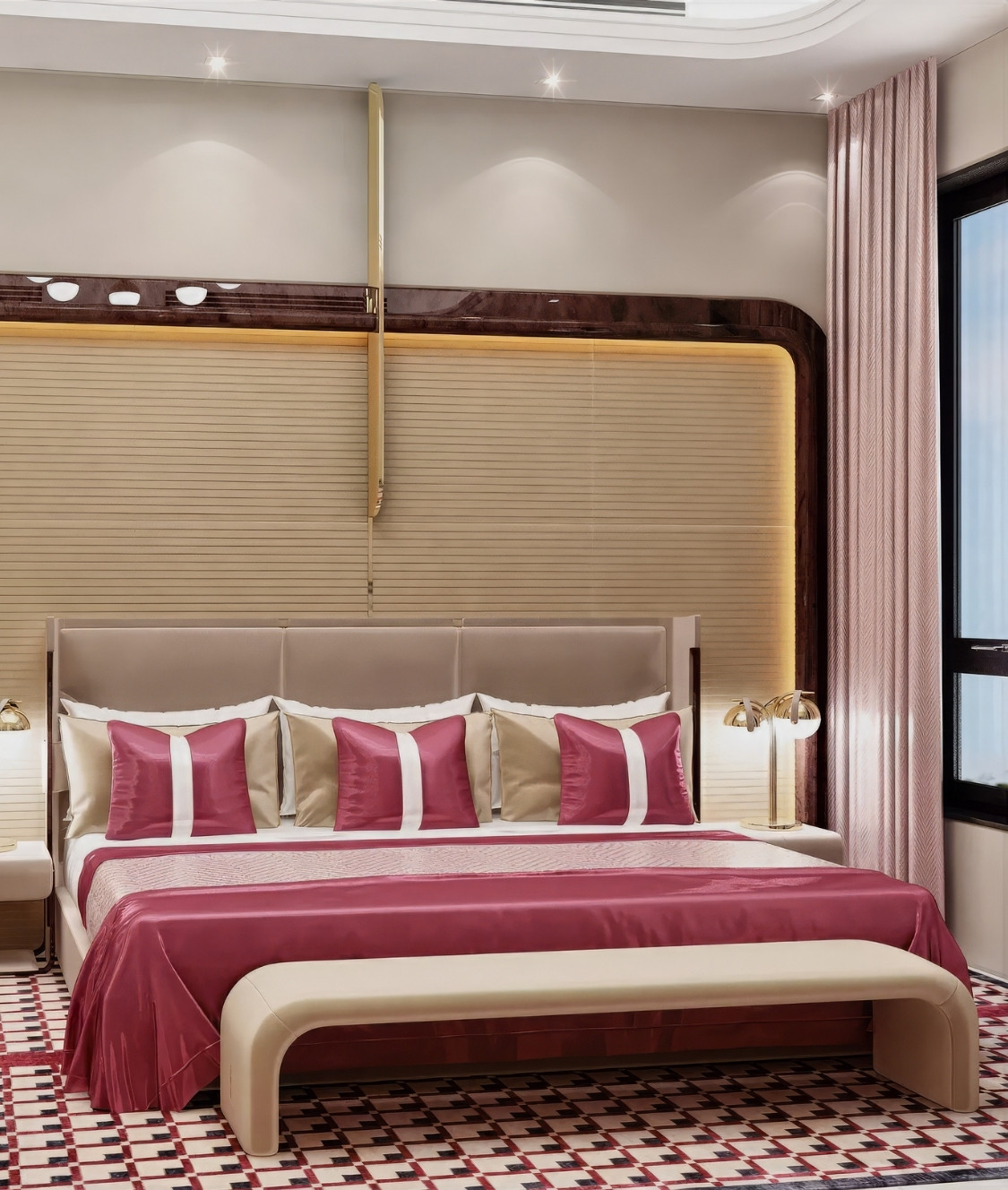 Bright Bedroom Design Idea