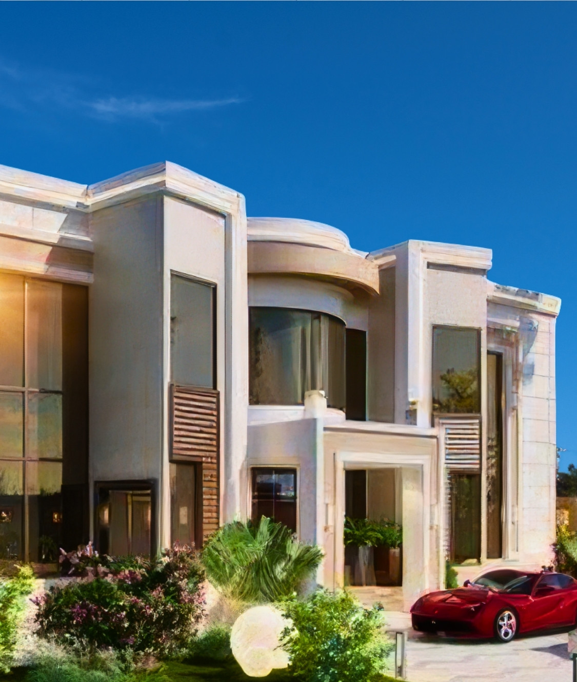 Modern Facade Design in Dubai