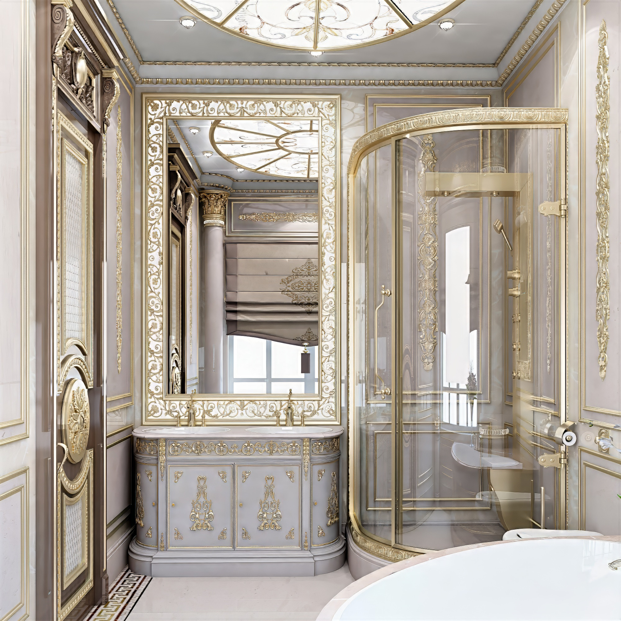 Best bathroom design ideas for Luxury Villa
