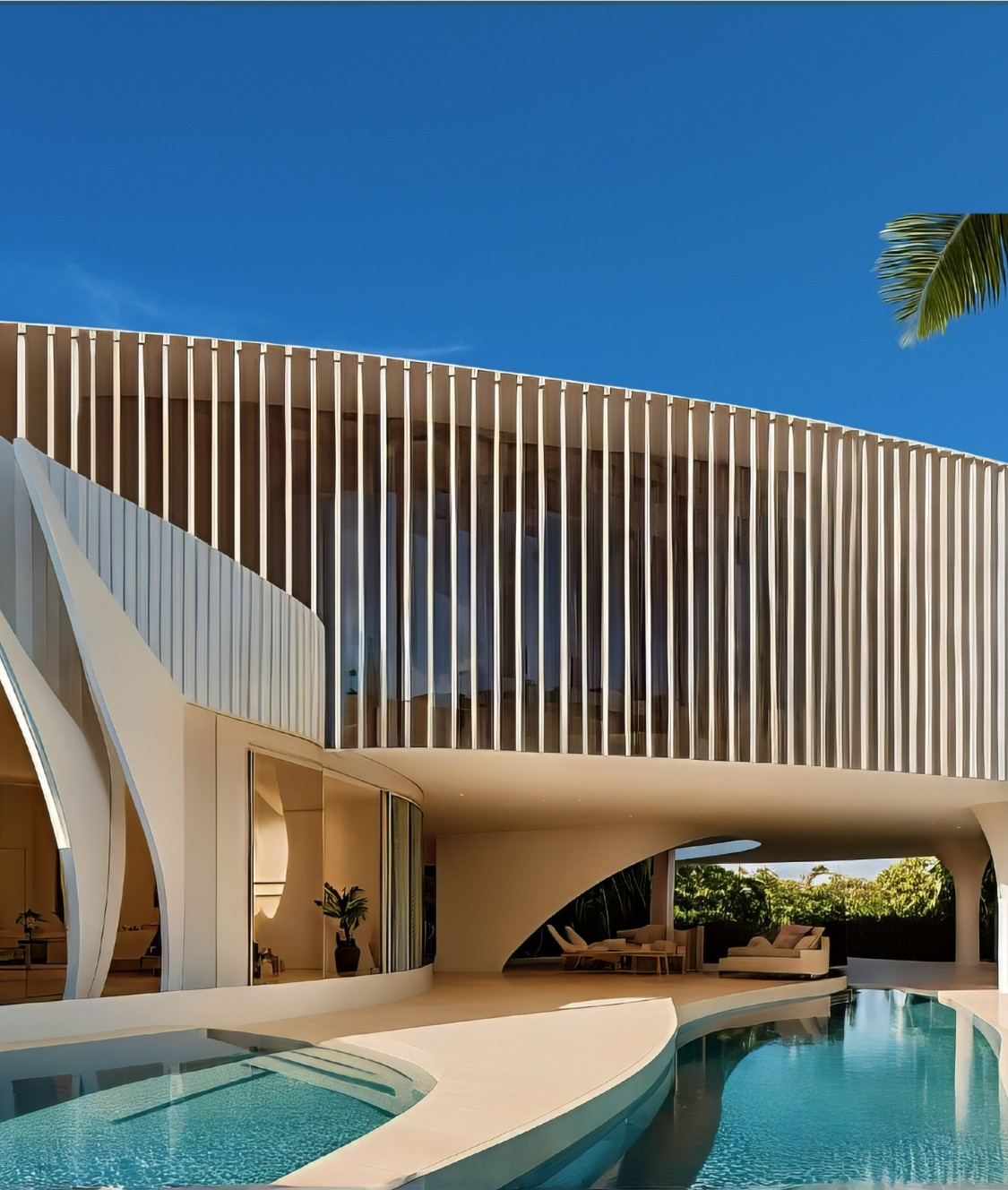 Luxury Modern Villa by the Lagoon