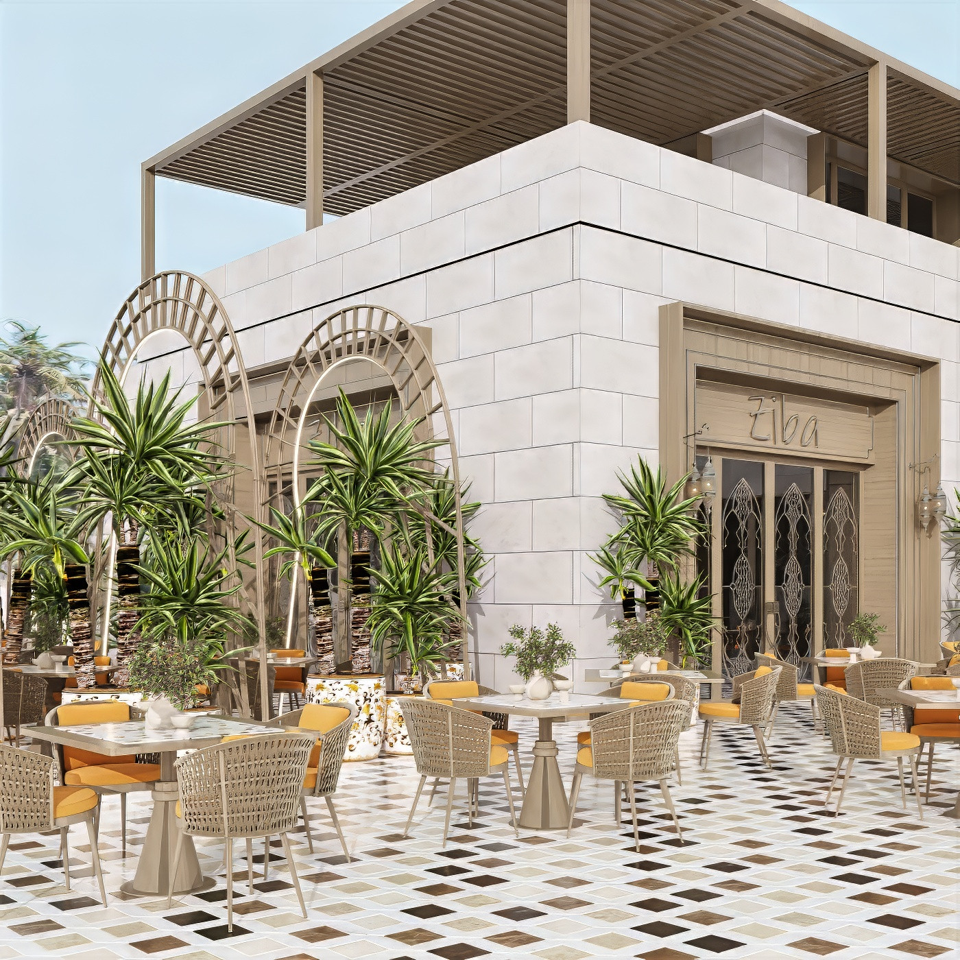 cafe plans architecture