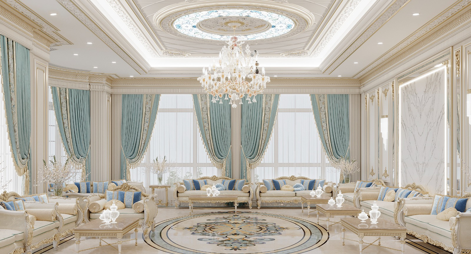 Beautiful Majlis home designs