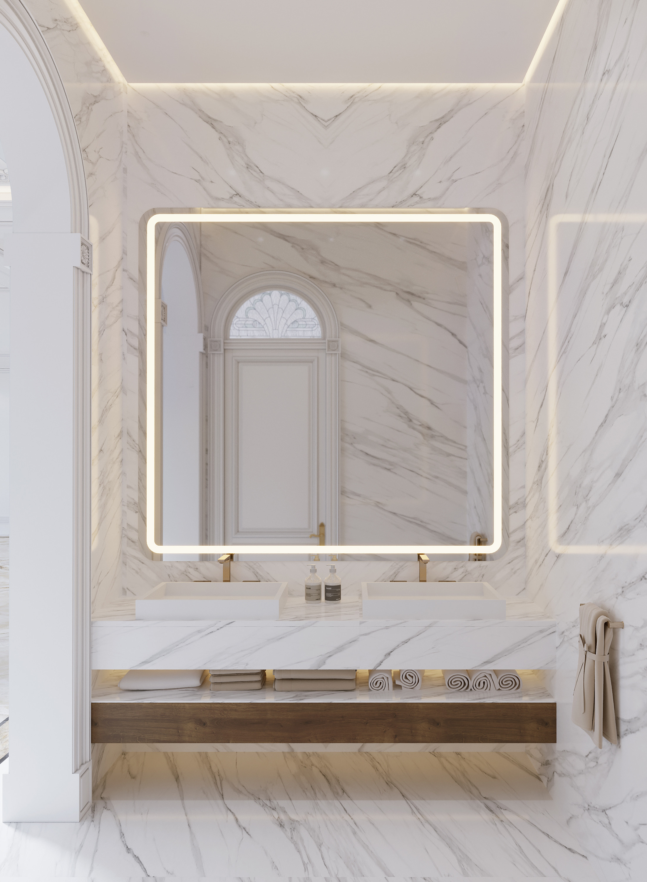 Luxury Bathroom Interior Dubai