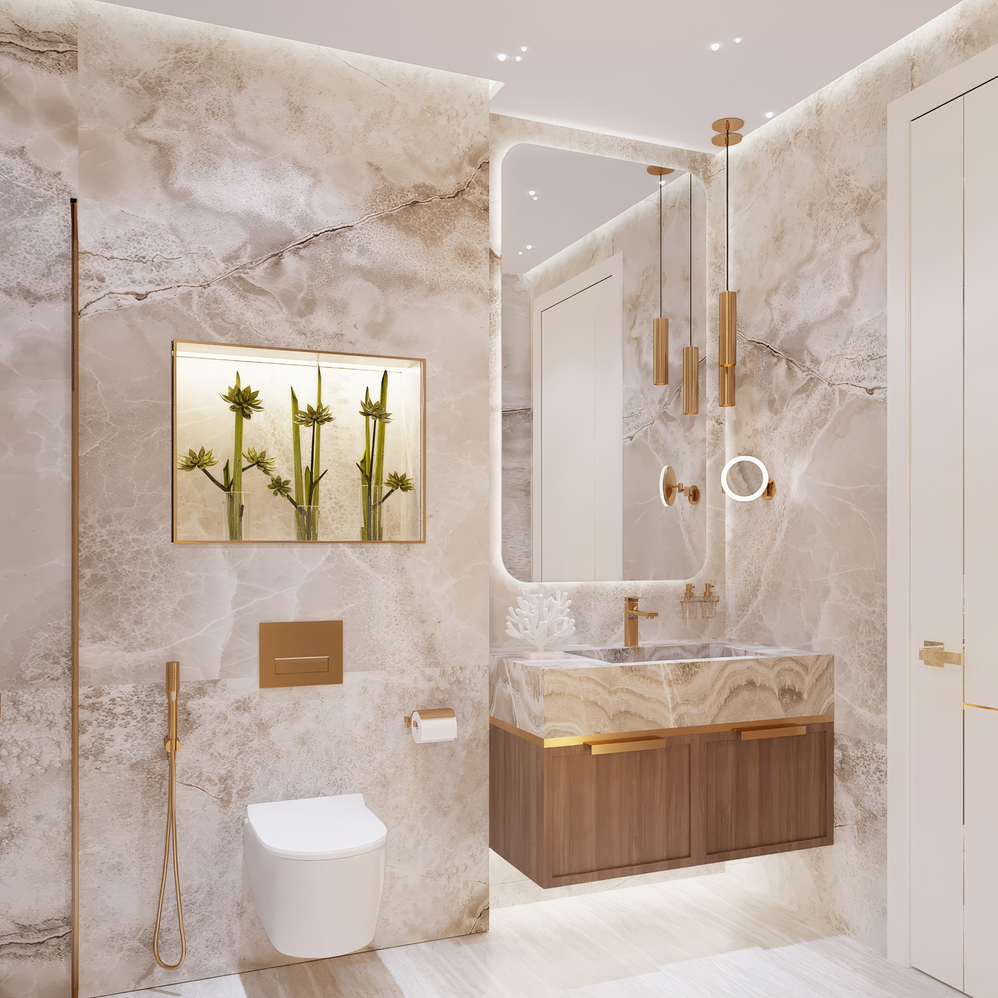 Bathroom interior