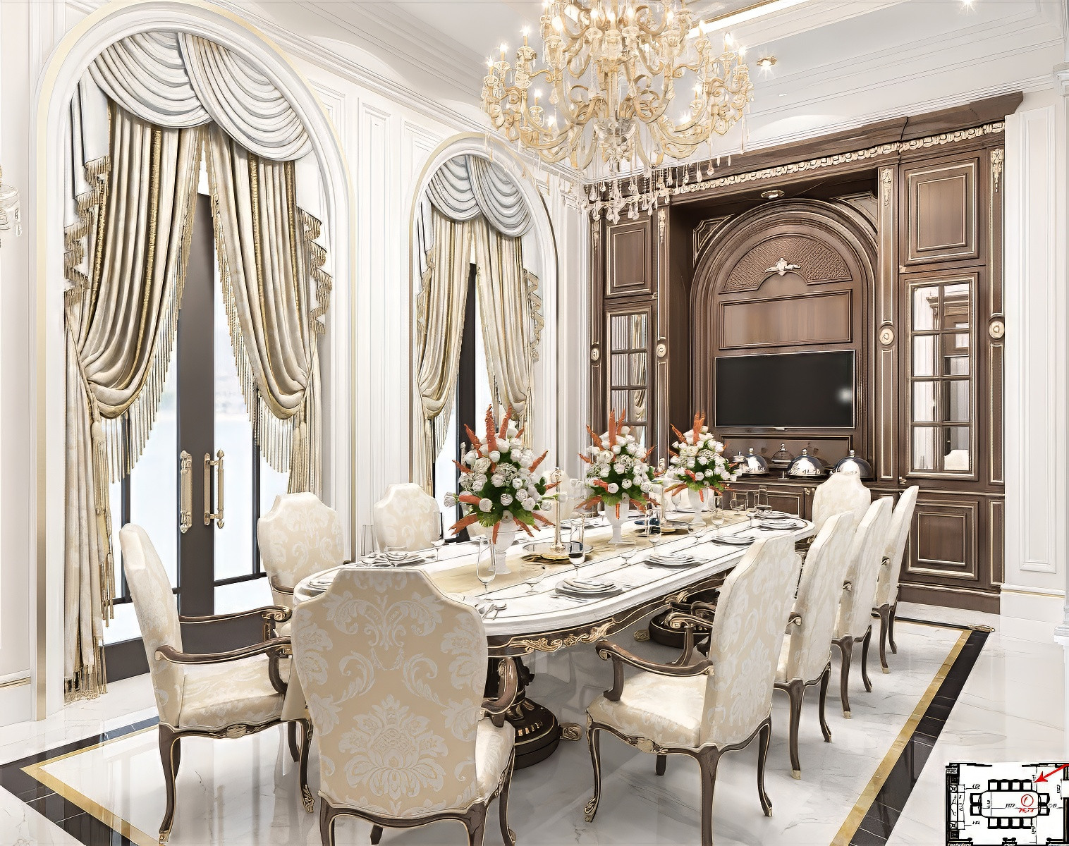 Dining room design Nairobi