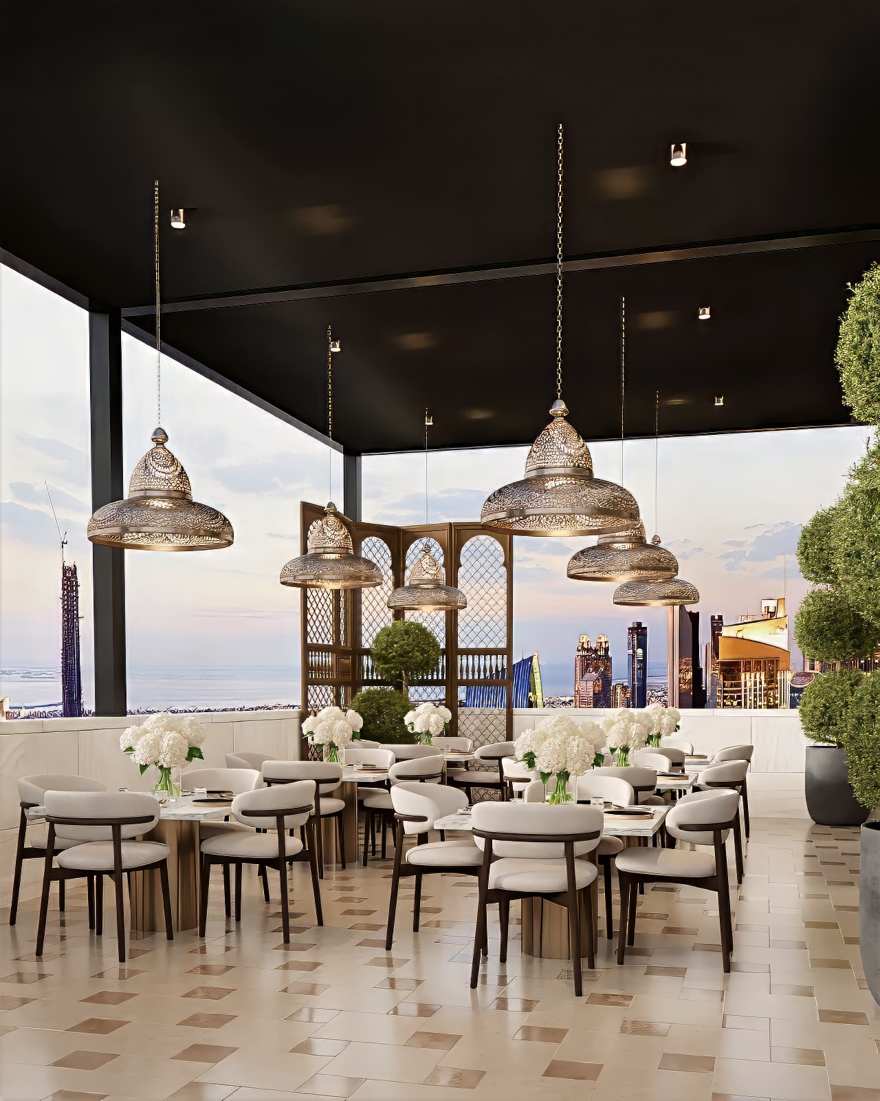 Cozy Al Fresco Dining in Dubai